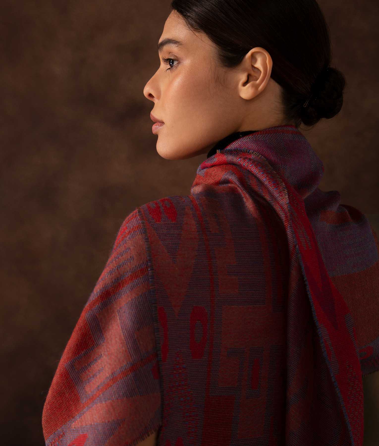 Nazca Dignified Forms Scarf - Image 2