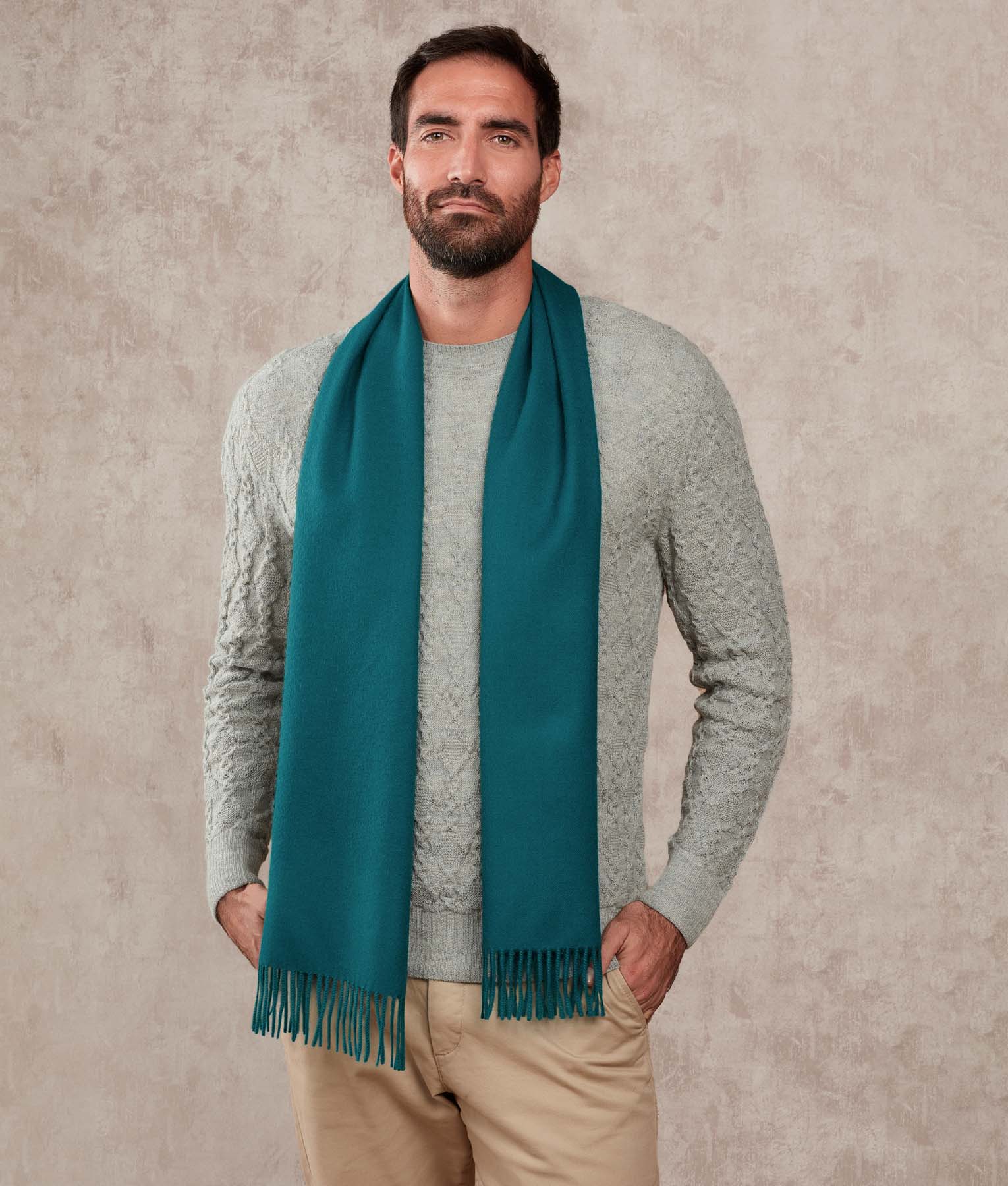 Premium Alpaca Brushed Scarf - Image 13