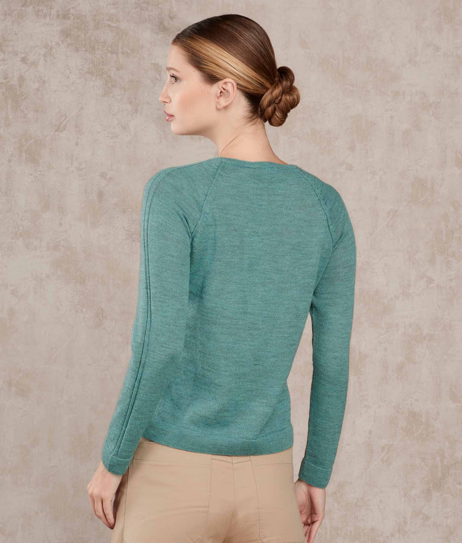 Basic Raglan Sleeves Sweater - Image 5