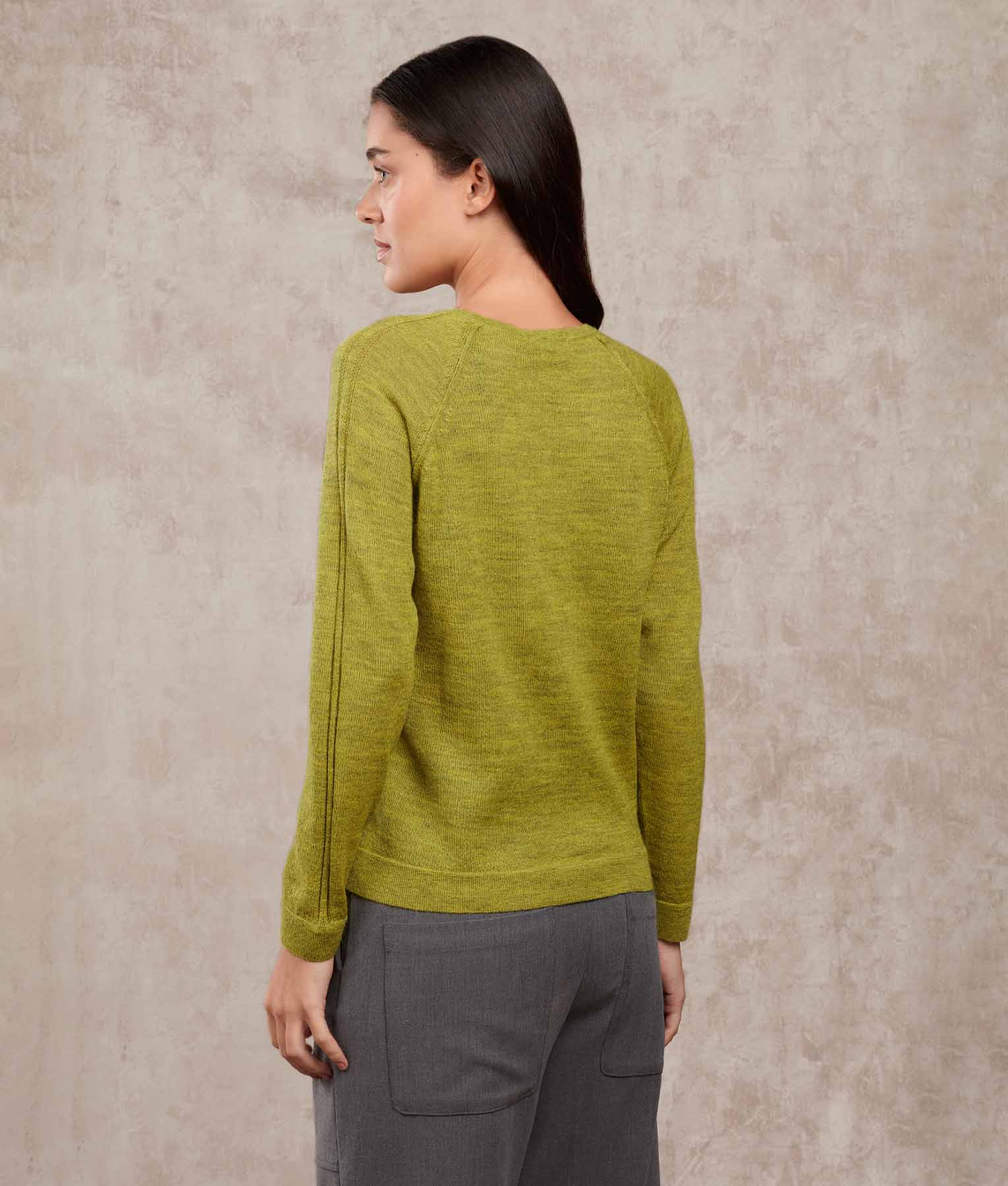 Basic Raglan Sleeves Sweater - Image 9
