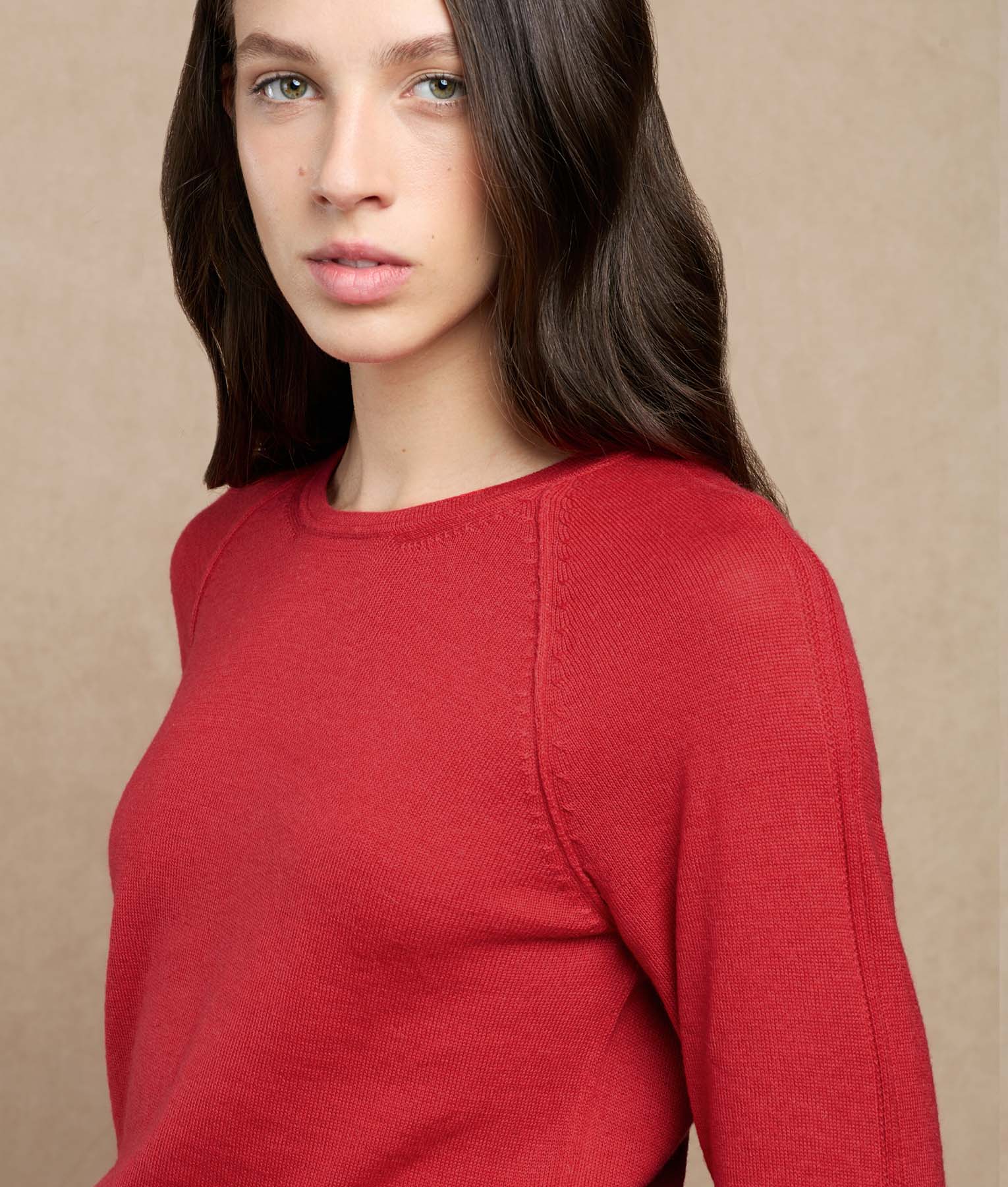Basic Raglan Sweater - Image 8