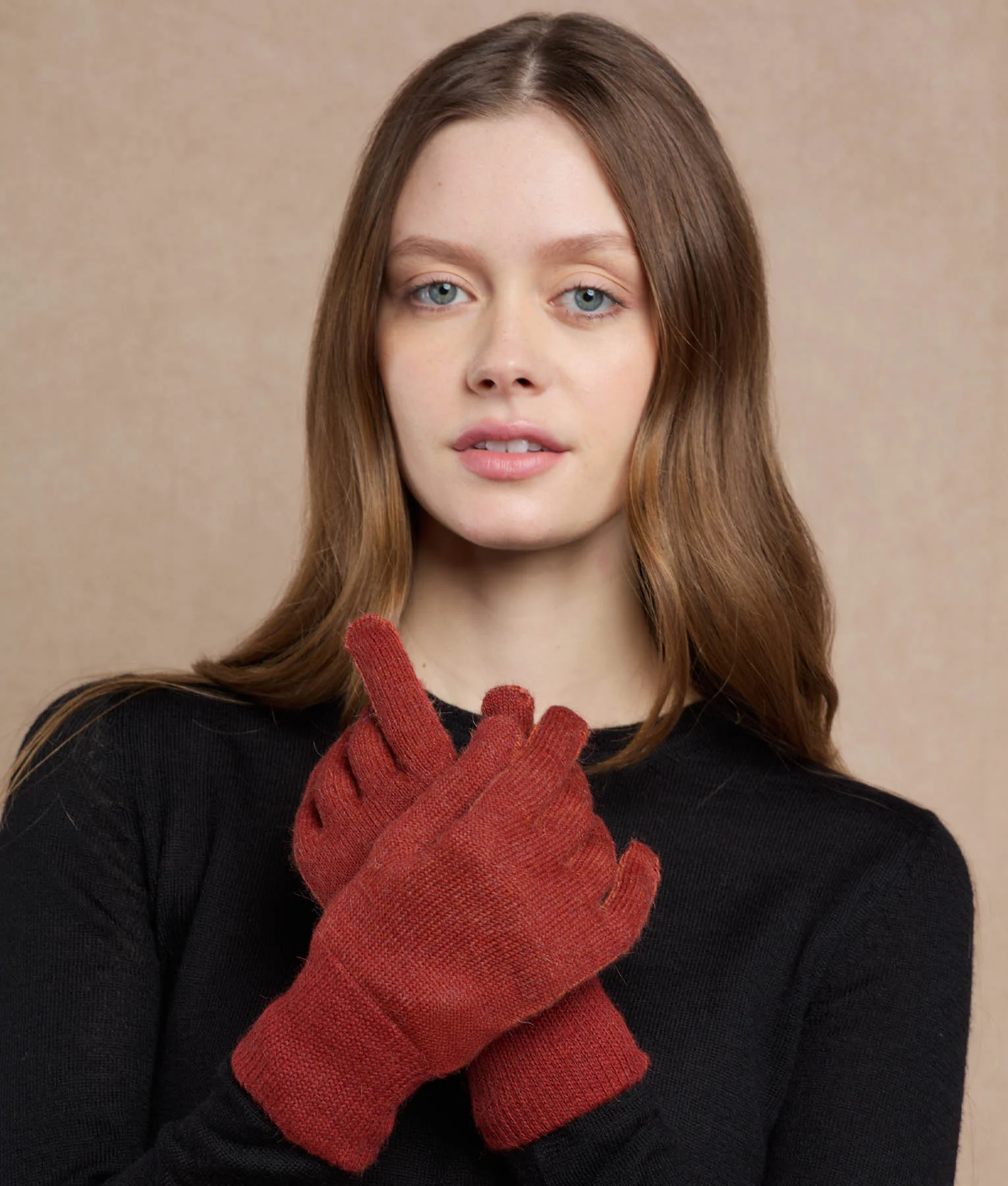 Basic Reversible Women Gloves - Image 4