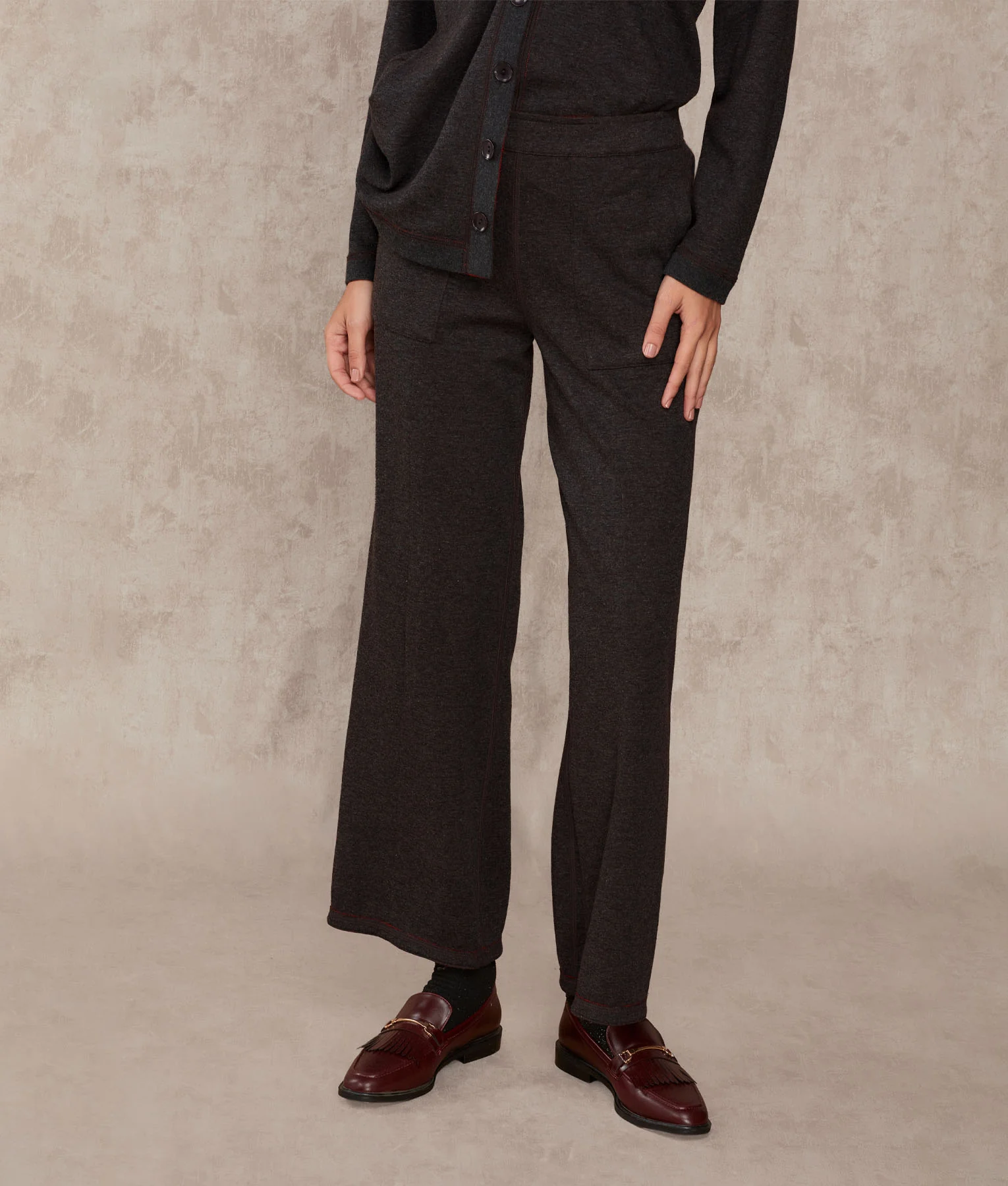 Reversible Basic Straight Pants - Image 11