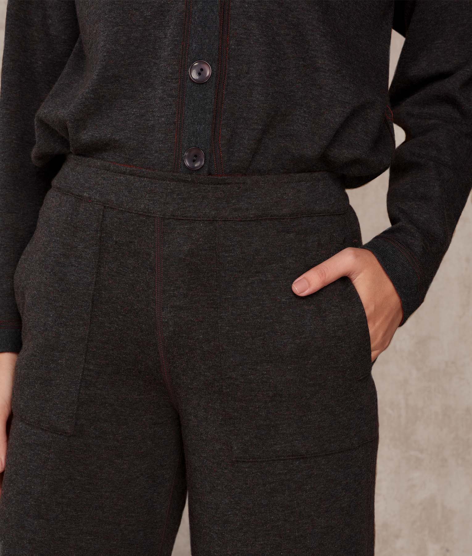 Reversible Basic Straight Pants - Image 4