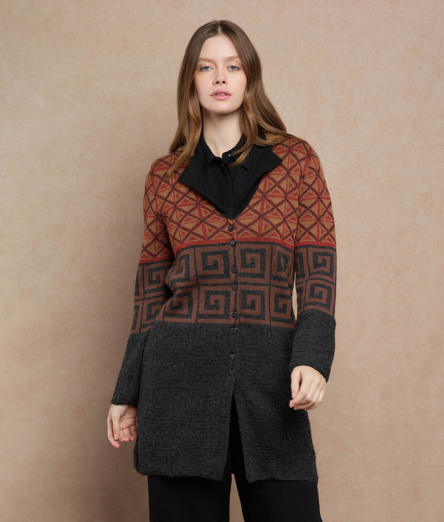 Beto Long Cardigan - Image 2