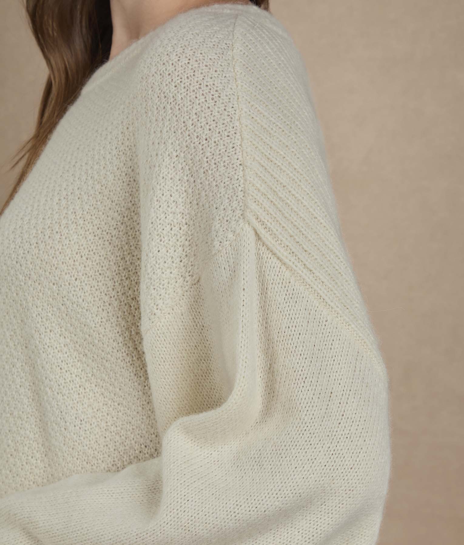Bright White Poncho - Image 2
