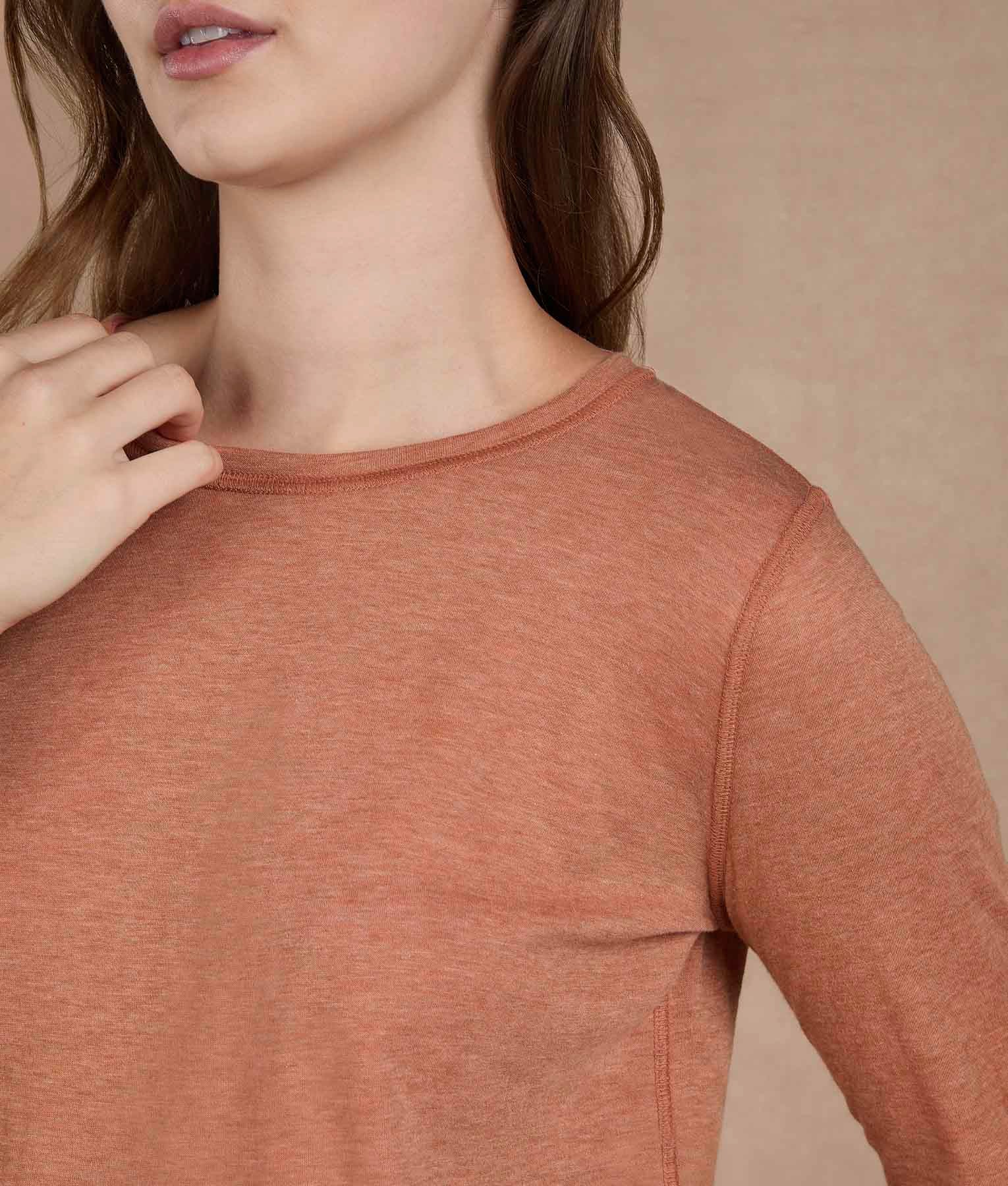 Peach Bloom and Living Coral Reversible Sweater - Image 5