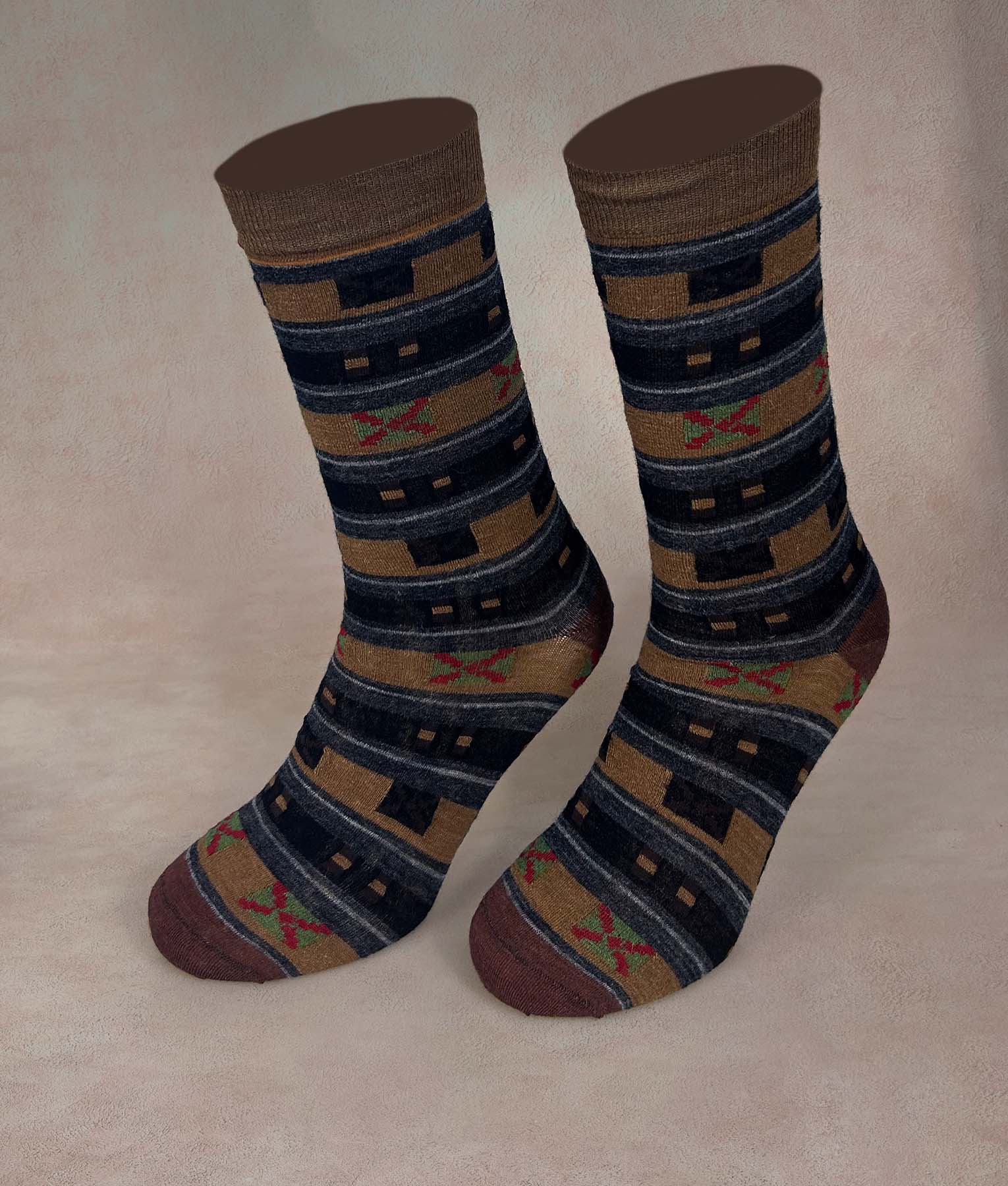 Crossed Mens Socks