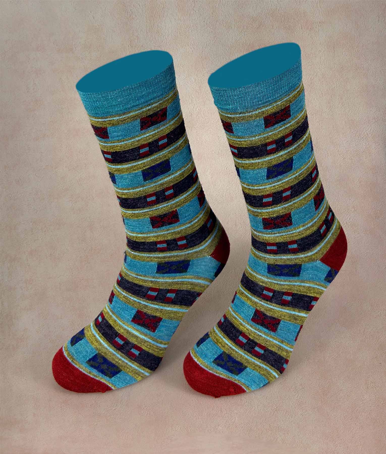 Crossed Mens Socks - Image 3
