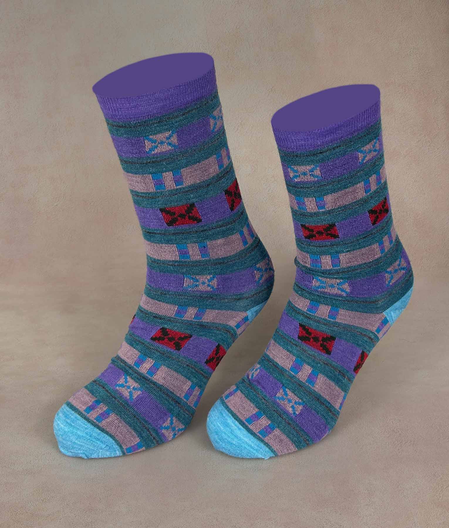 Crossed Women Socks - Image 2