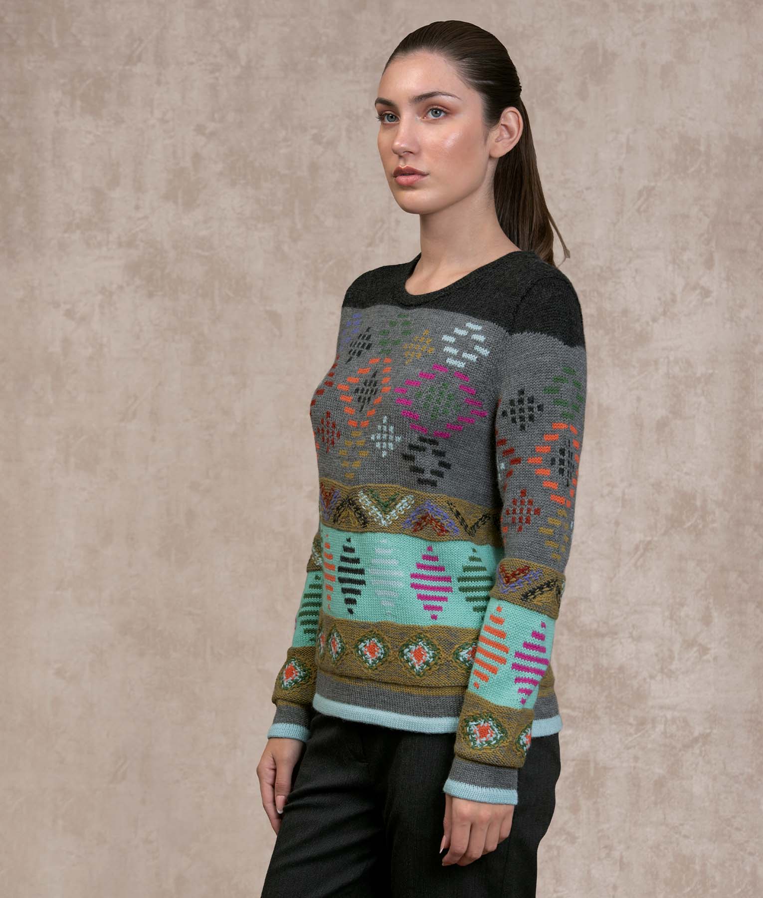 Diadema Intarsia Sweater - Image 4