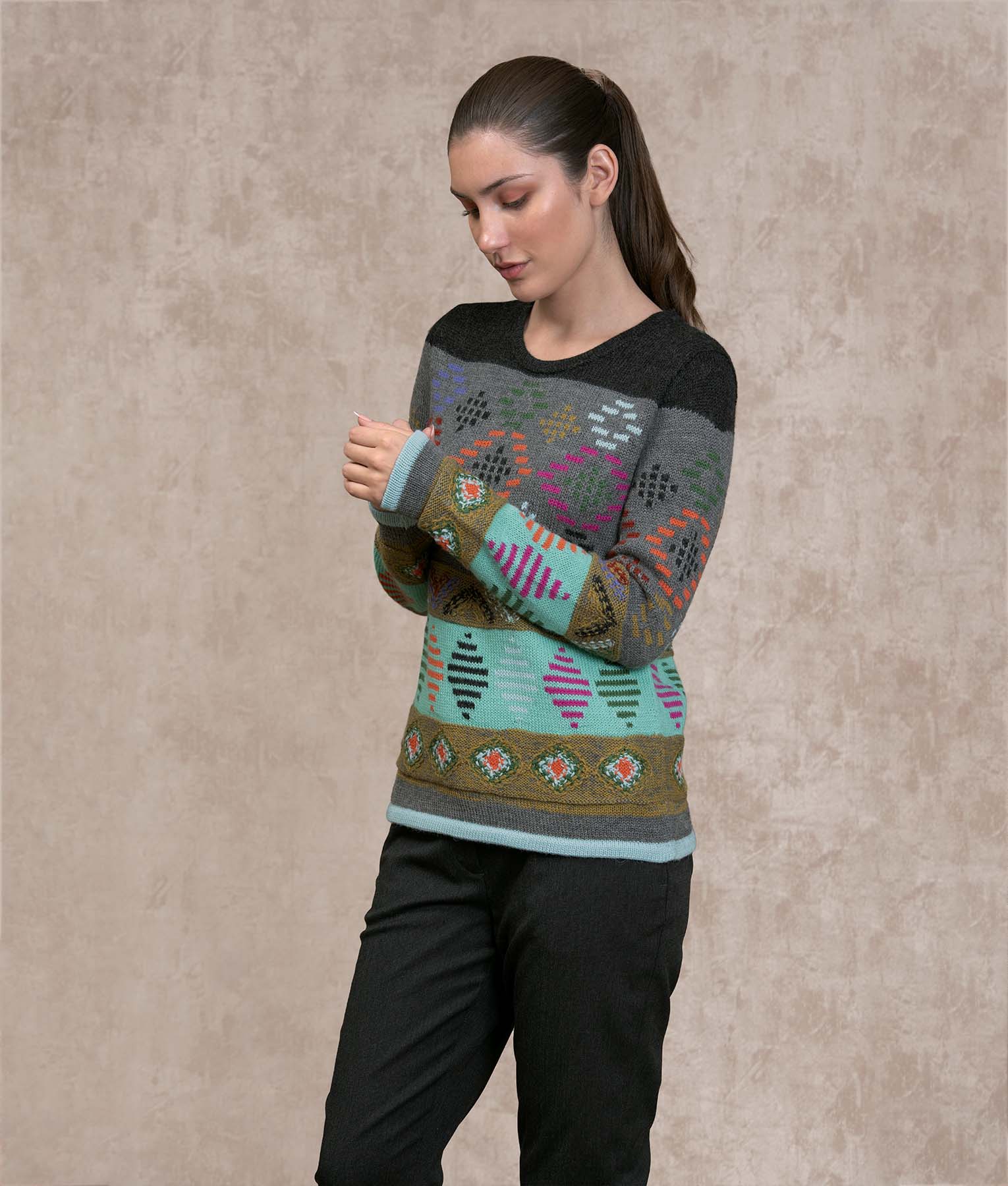 Diadema Intarsia Sweater - Image 5