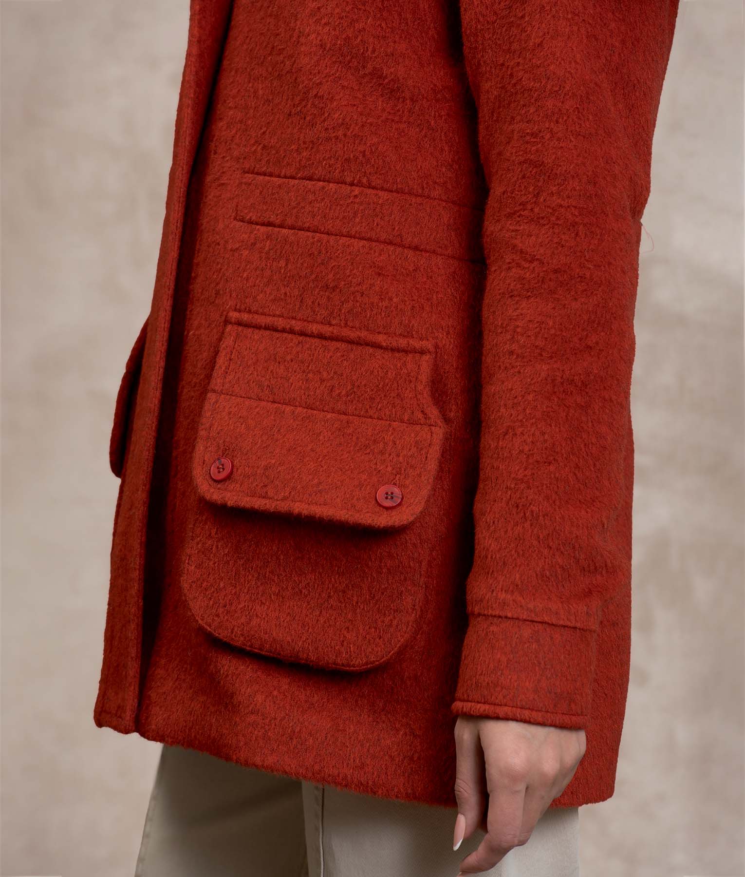 Easy Fit Cargo Coat - Image 3