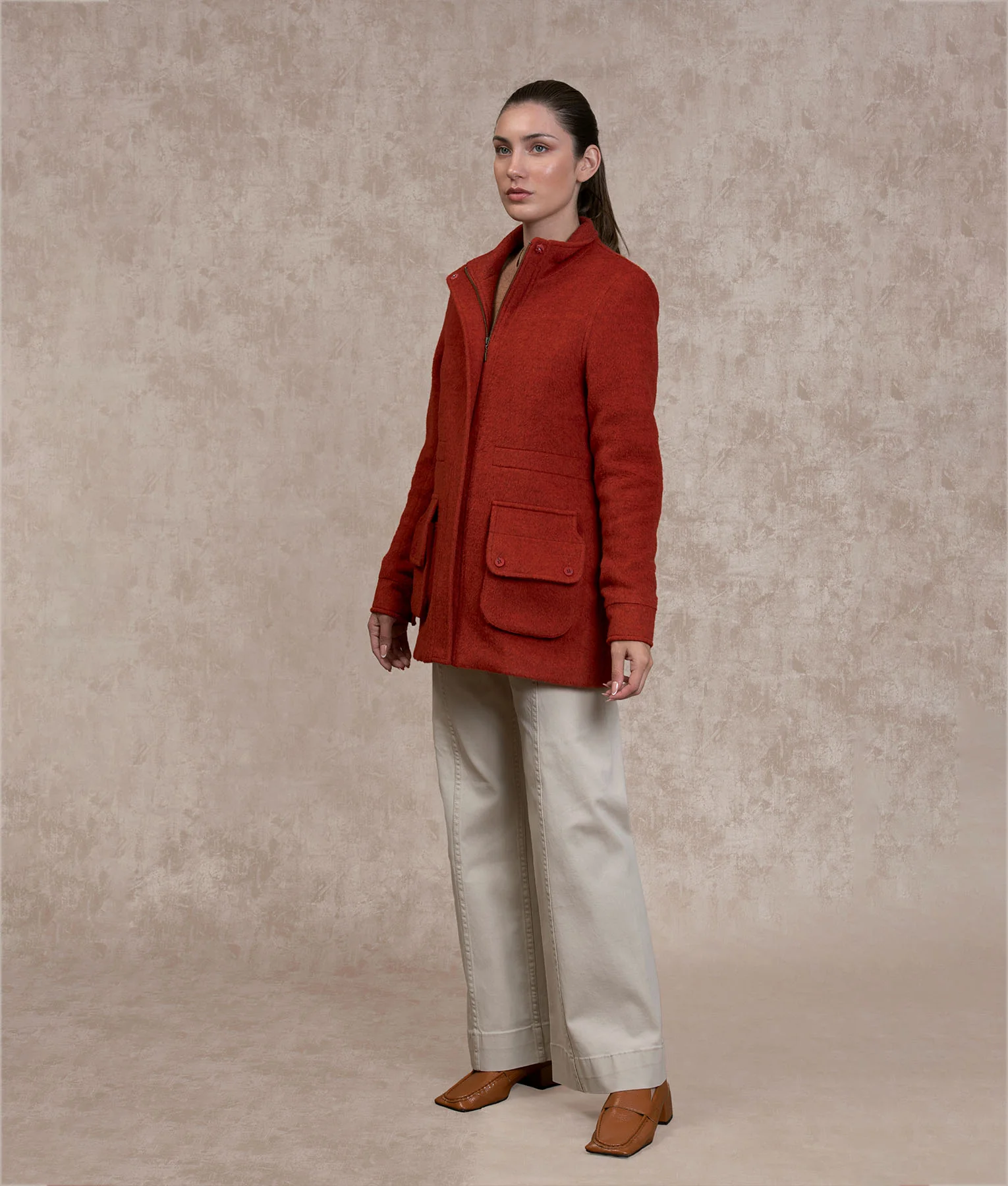 Easy Fit Cargo Coat - Image 4