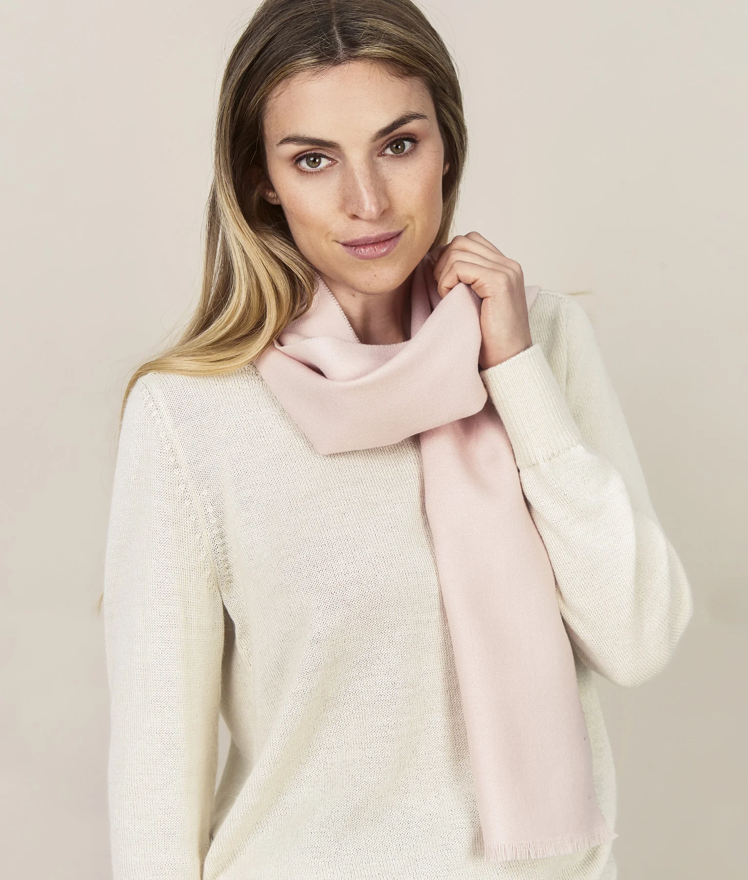 New Fringeless Brushed Scarf - Image 5