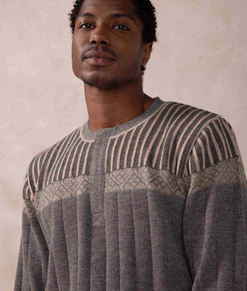 Half-Zip Decab Sweater - Image 3