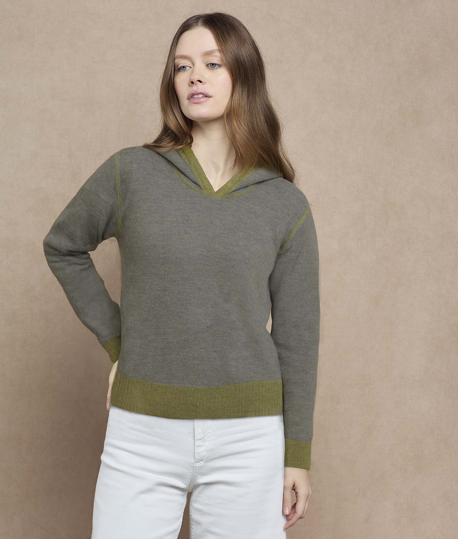 Hooded Oversize Sweater - Image 3
