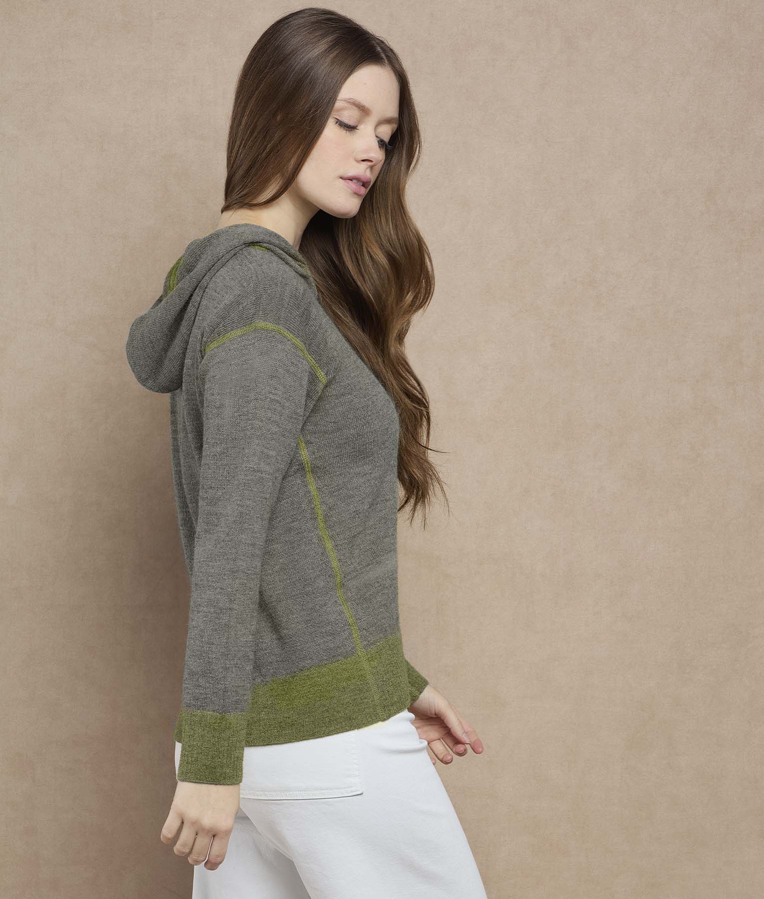 Hooded Oversize Sweater - Image 4