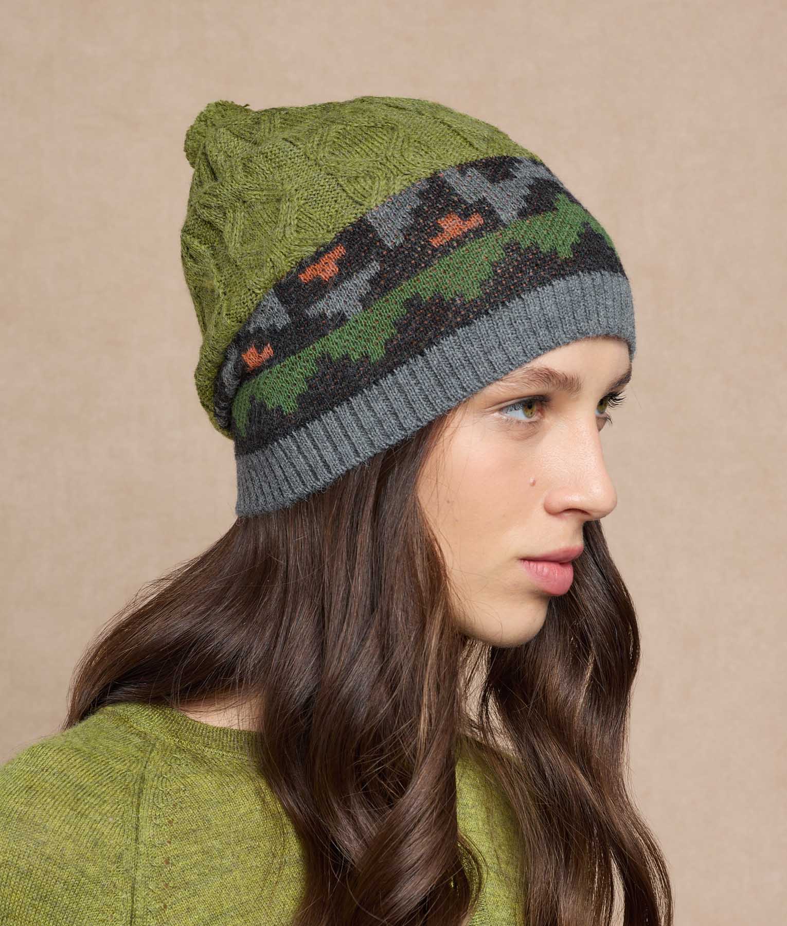 Jacquard Beanie - Image 3