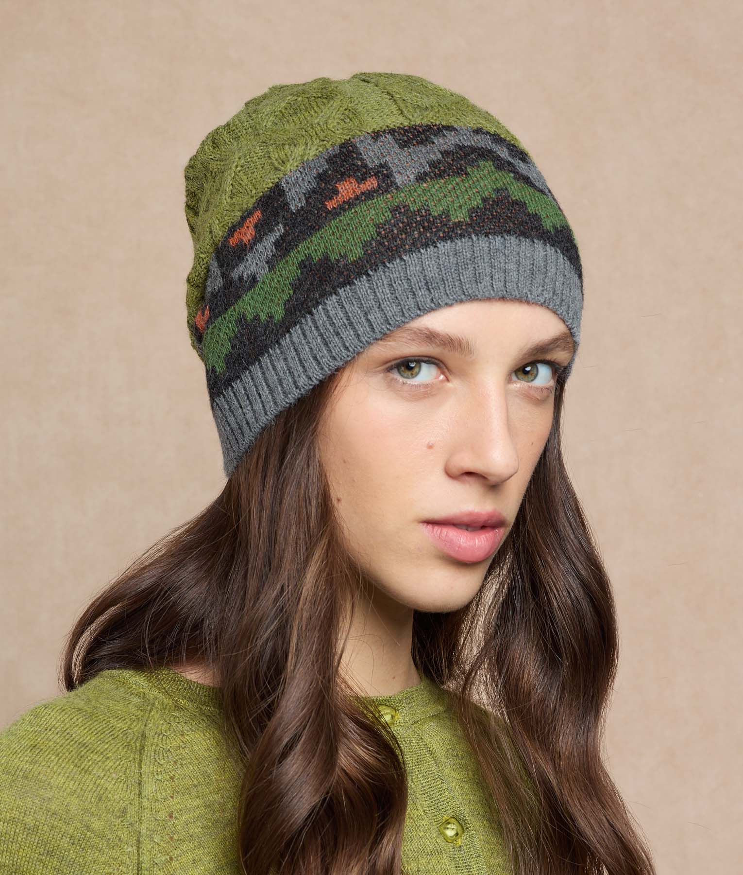 Jacquard Beanie - Image 4