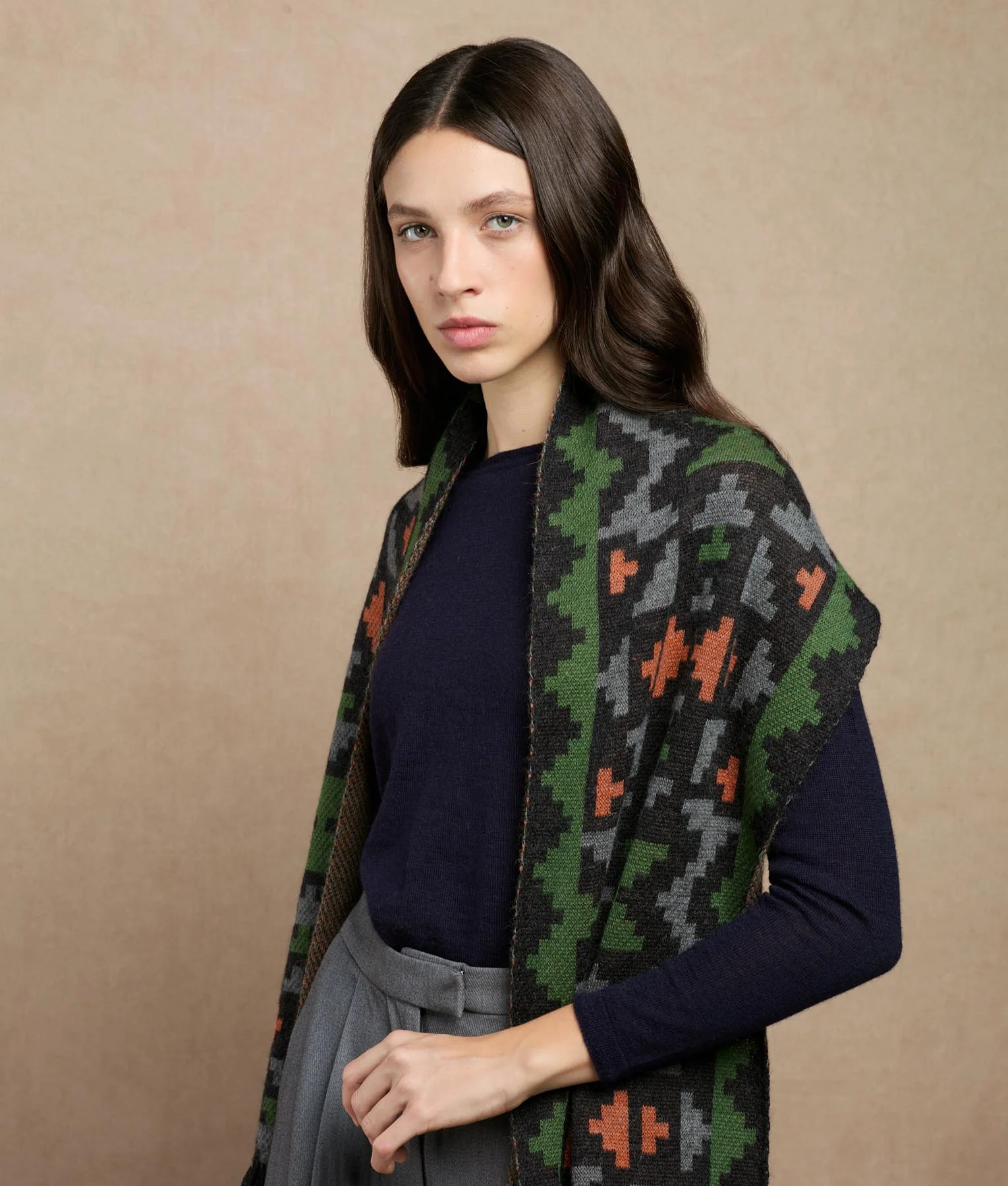 Jacquard Scarf - Image 4