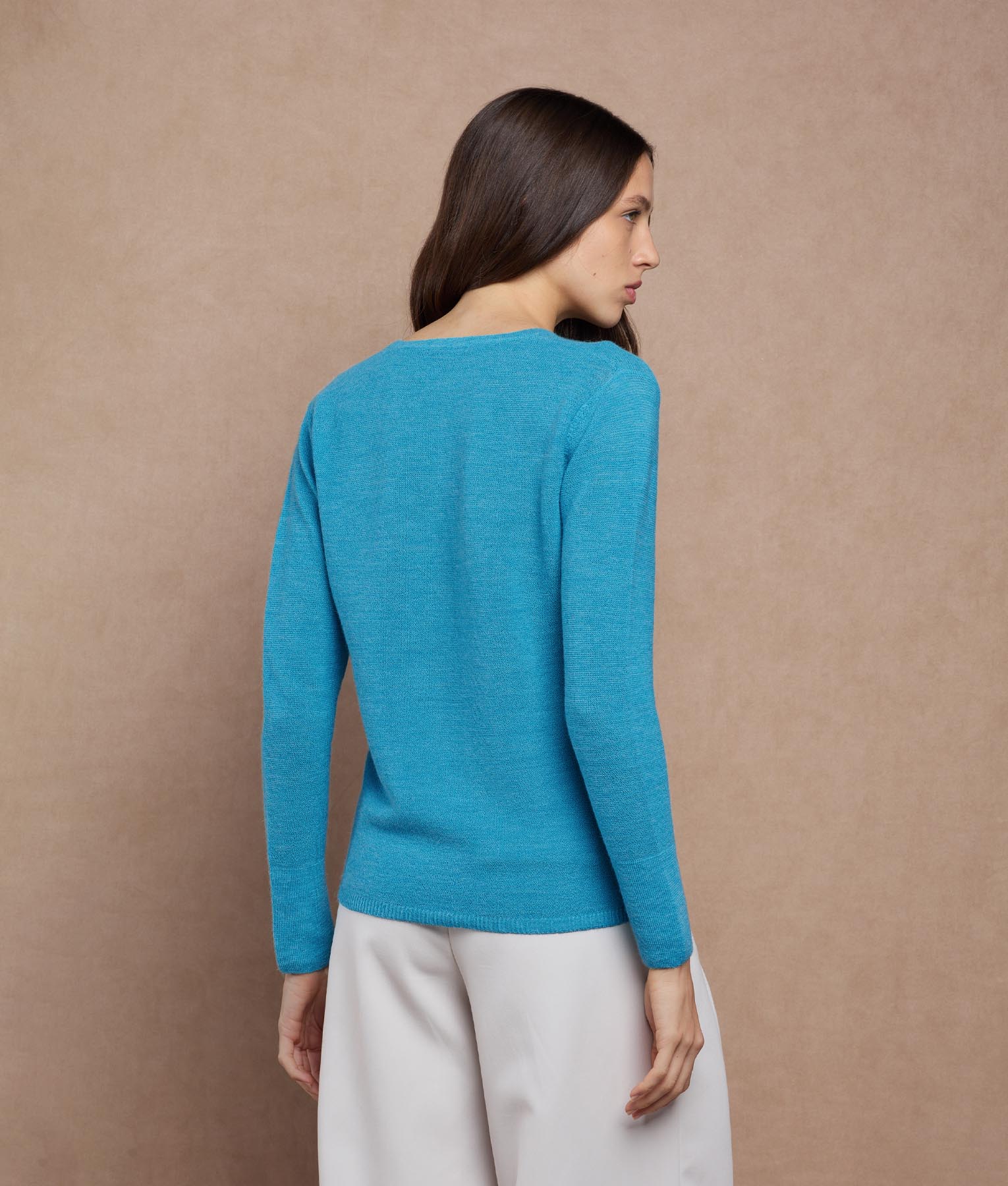 Links Basic Vee Sweater - Image 2