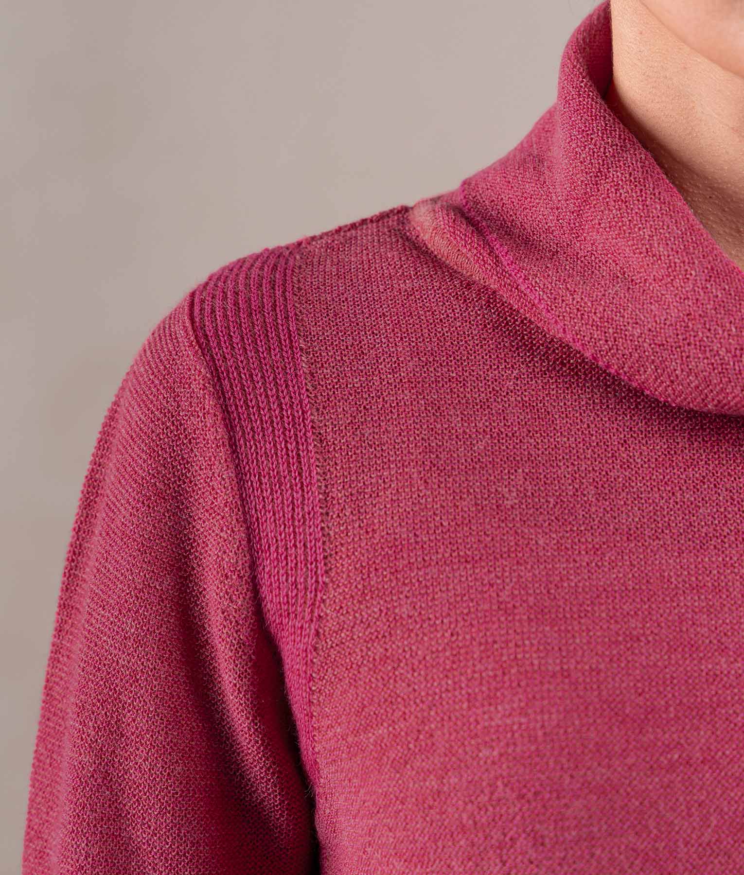 Links Sweater - Deep Pink - Image 3