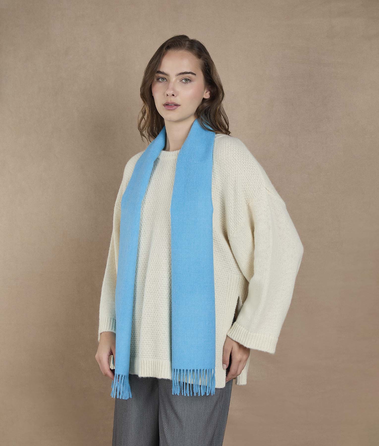Long Brushed Scarf