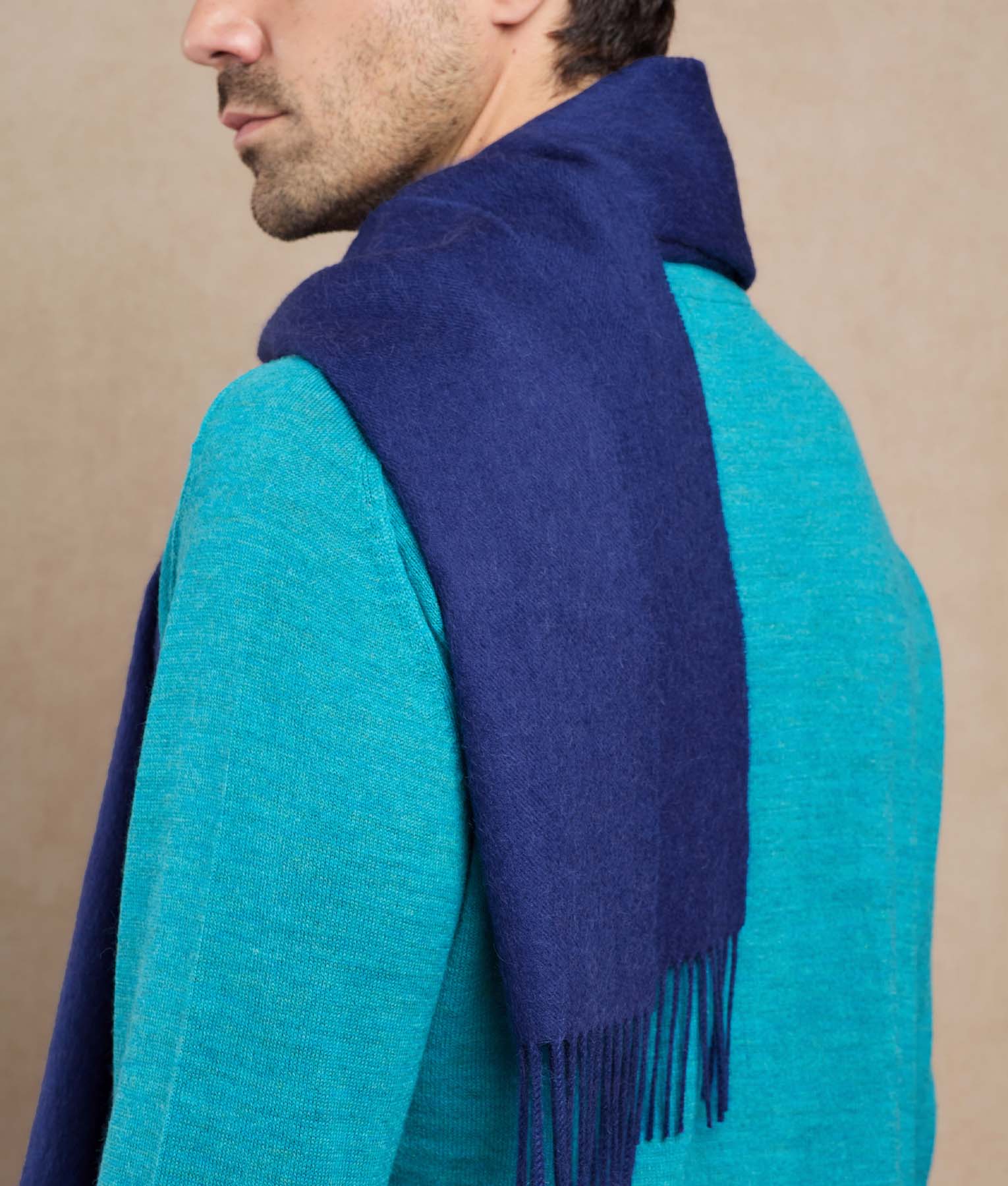 Long Brushed Scarf - Image 12