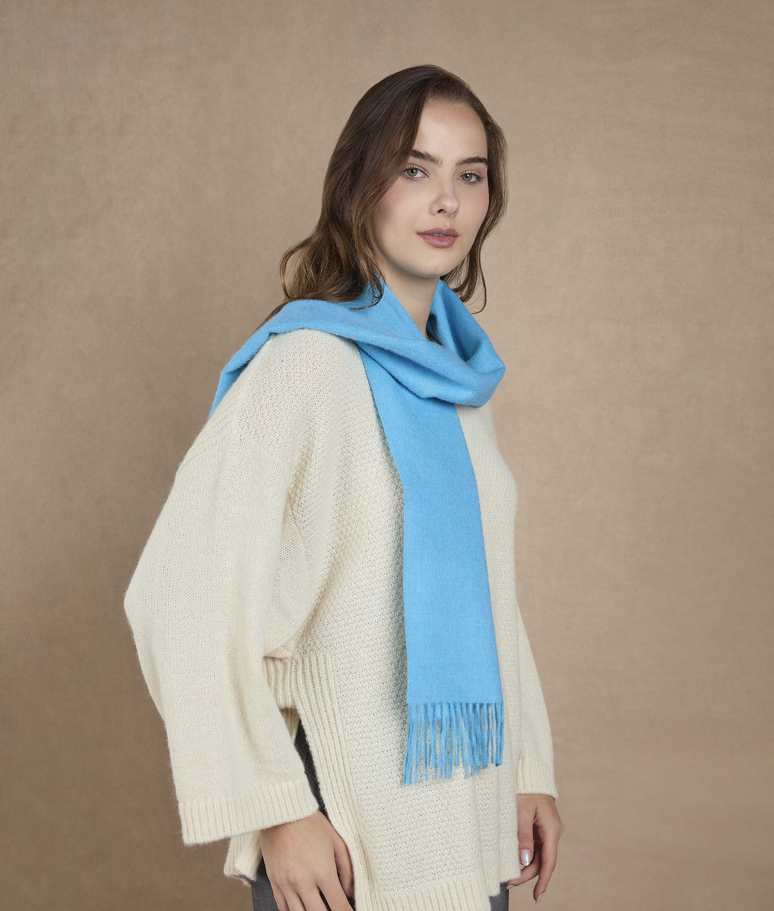 Long Brushed Scarf - Image 2