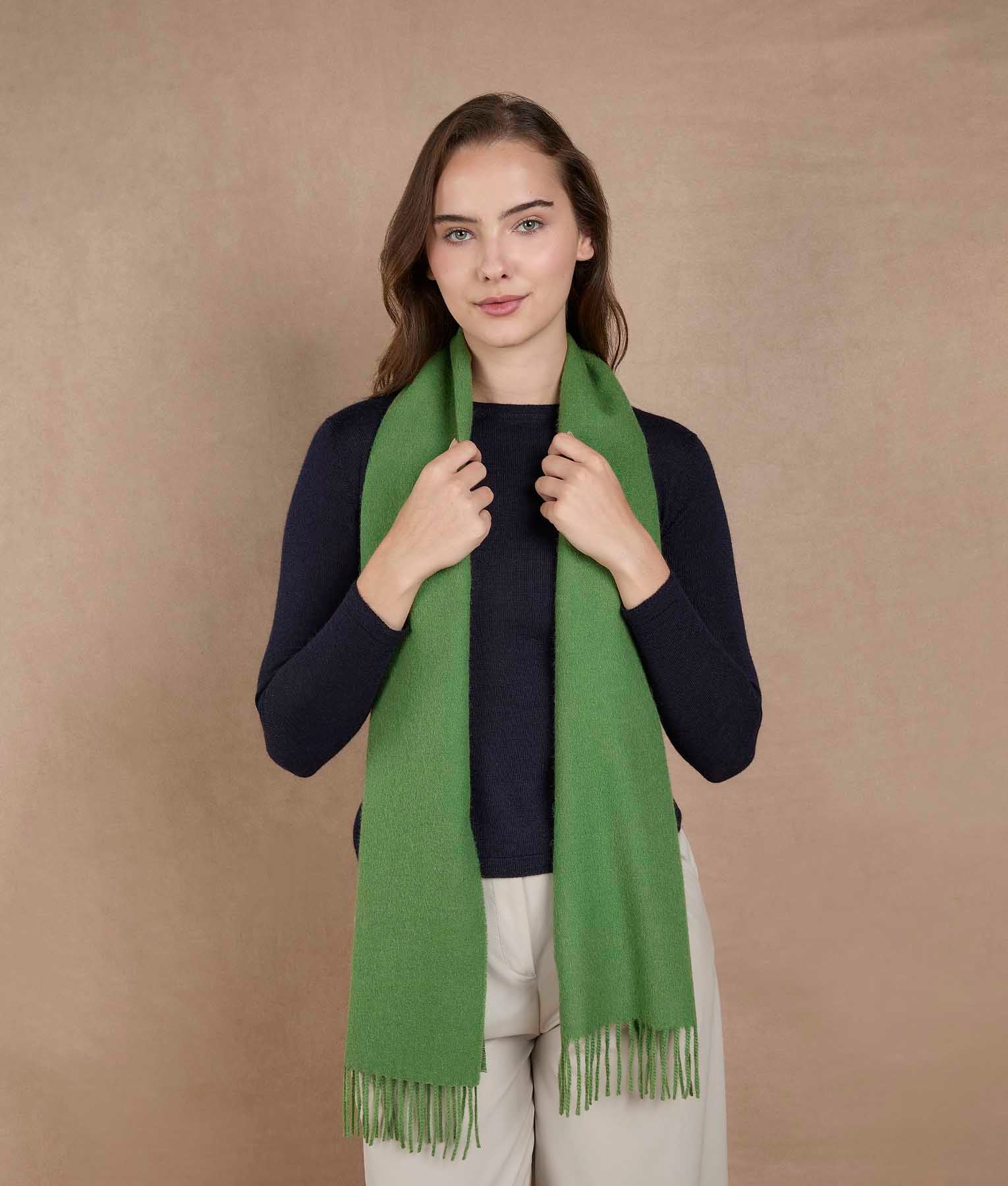 Long Brushed Scarf - Image 4