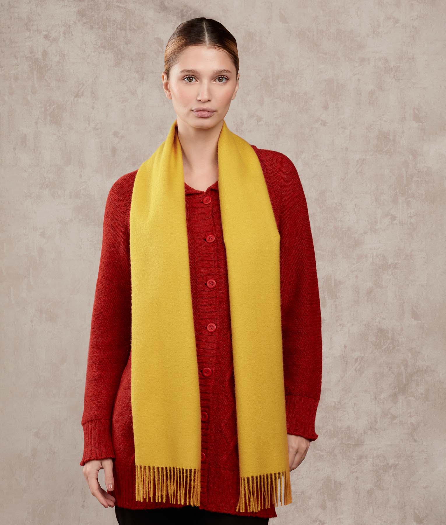 Long Brushed Scarf - Image 8