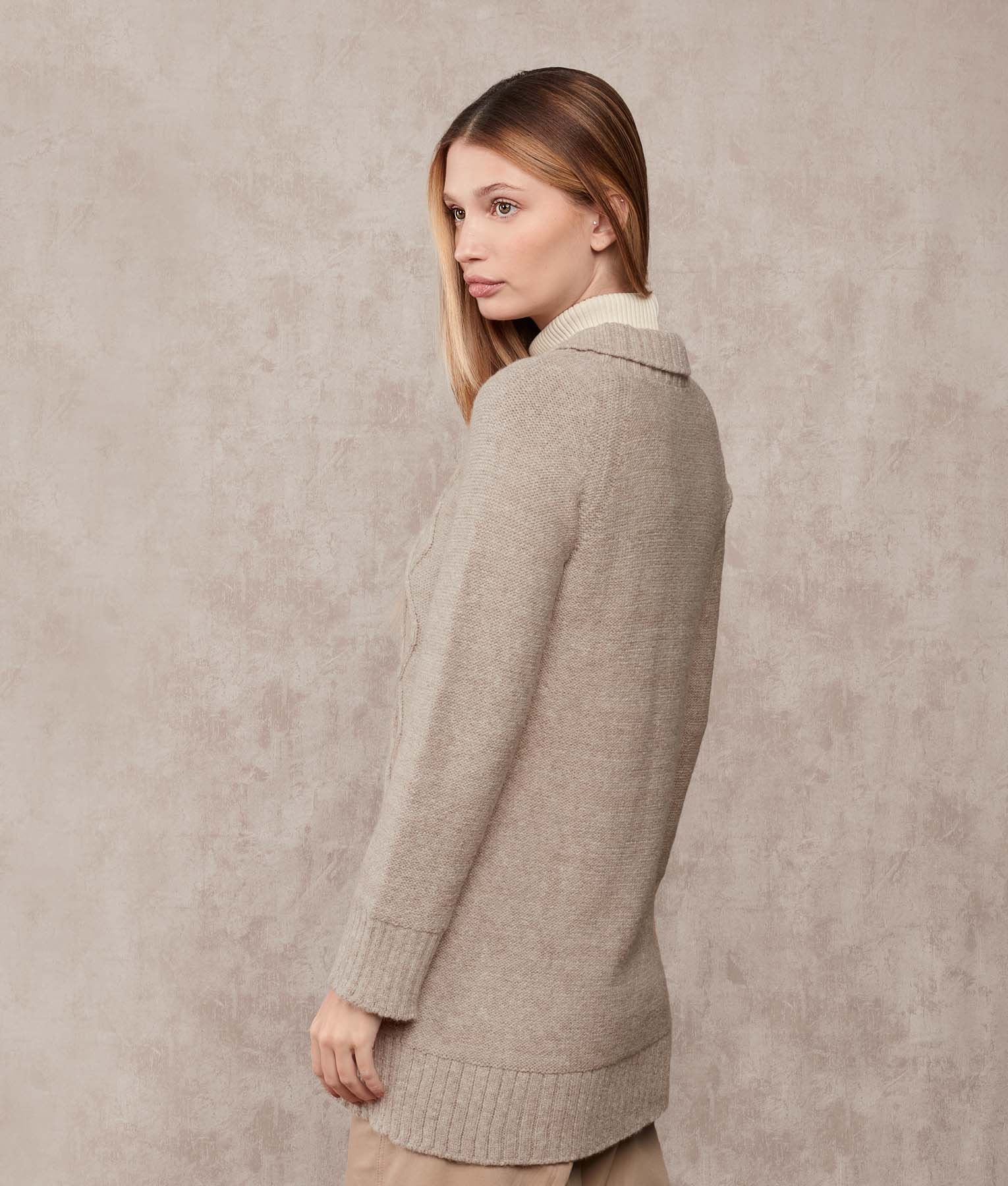 Long Line Cables Cardigan - Image 4