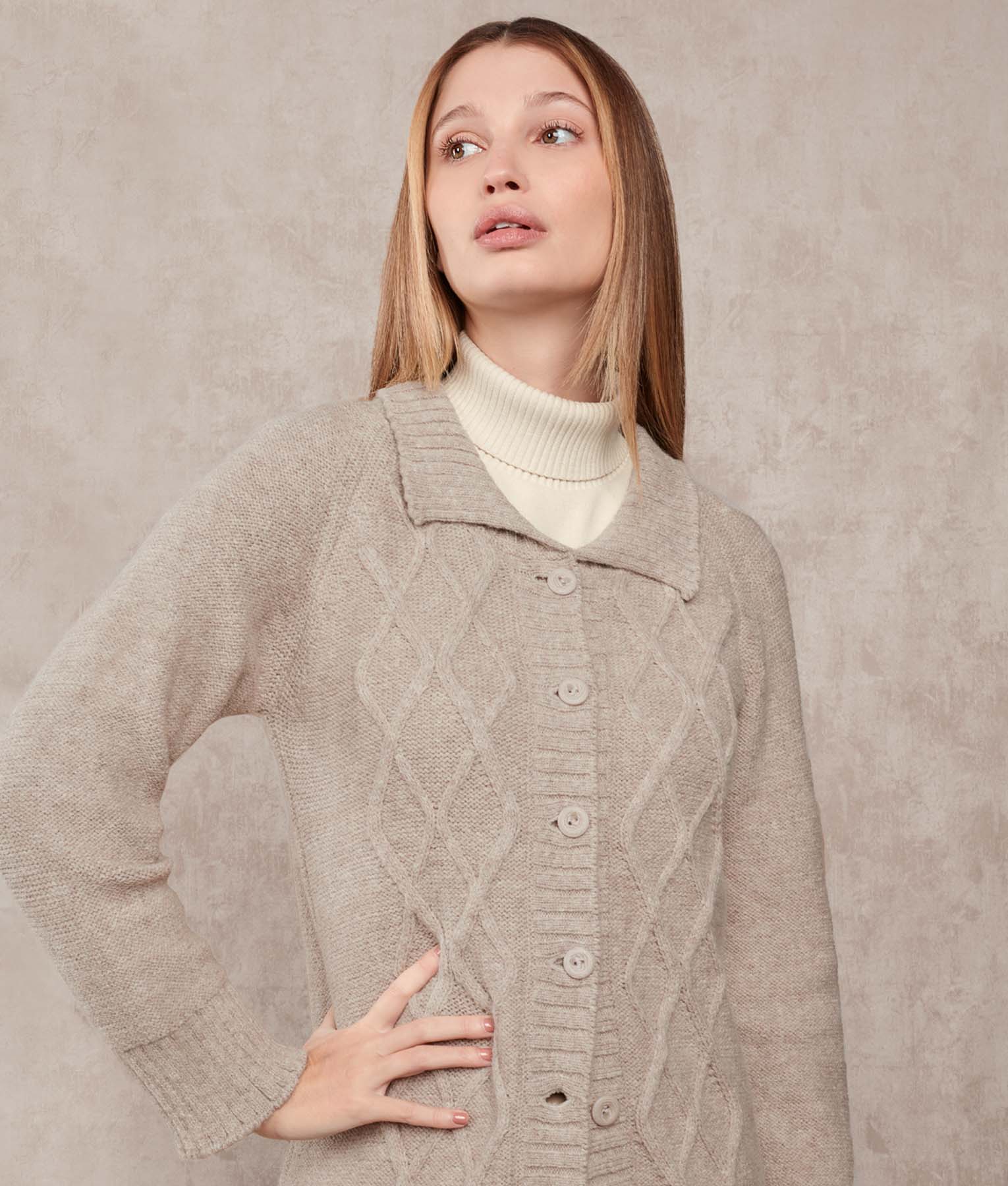 Long Line Cables Cardigan - Image 5