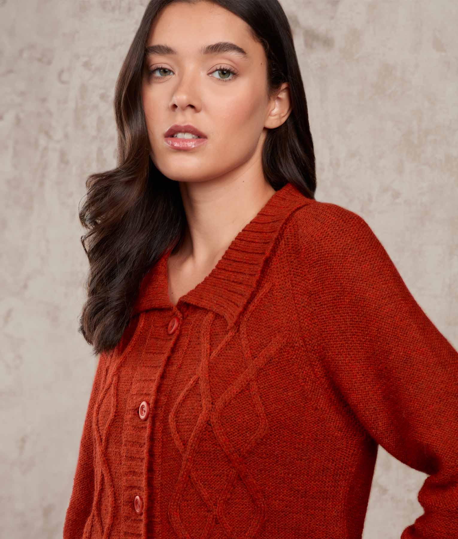 Long Line Cables Cardigan - Image 6