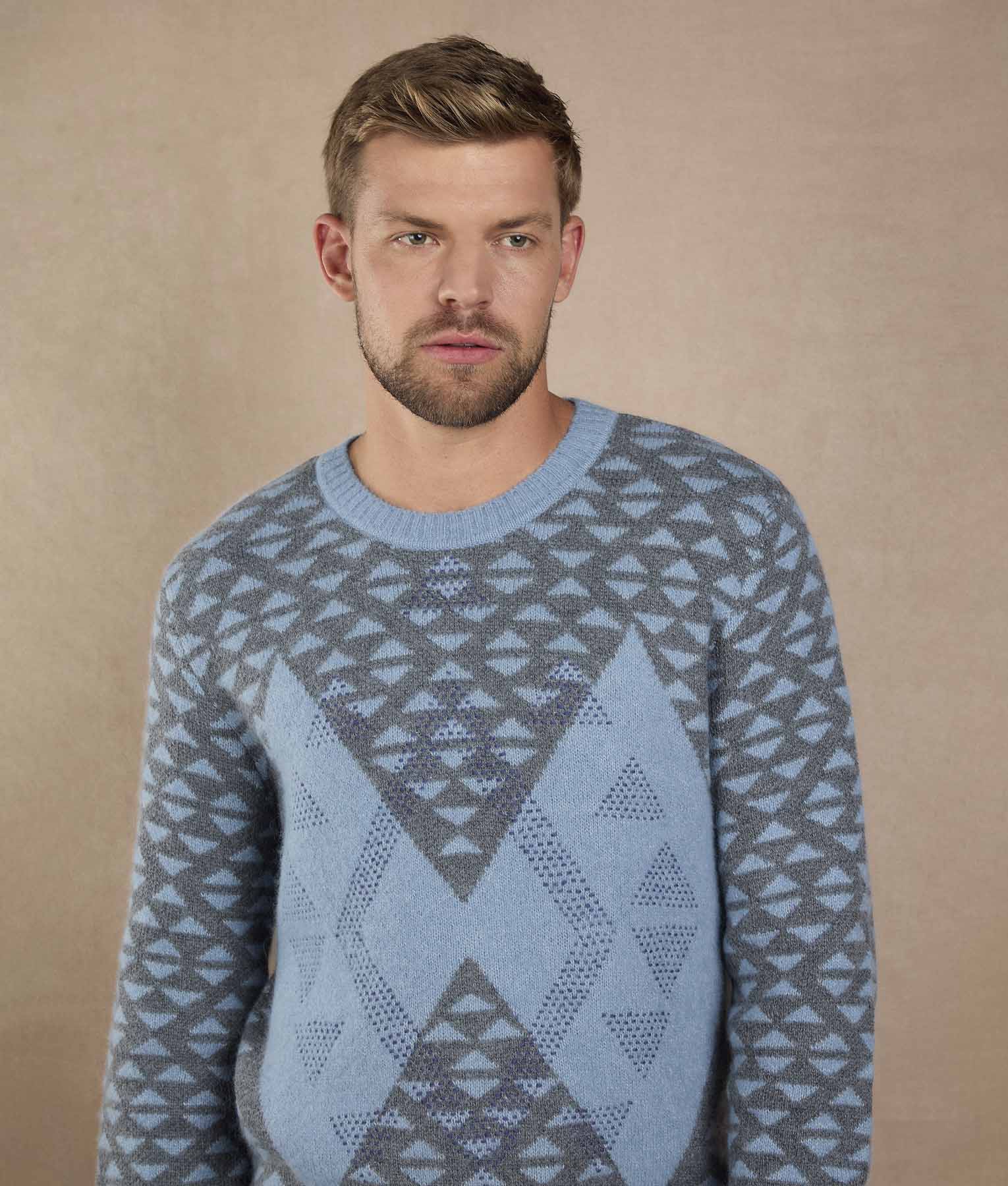 Platinum Blue Duo Sweater - Image 2