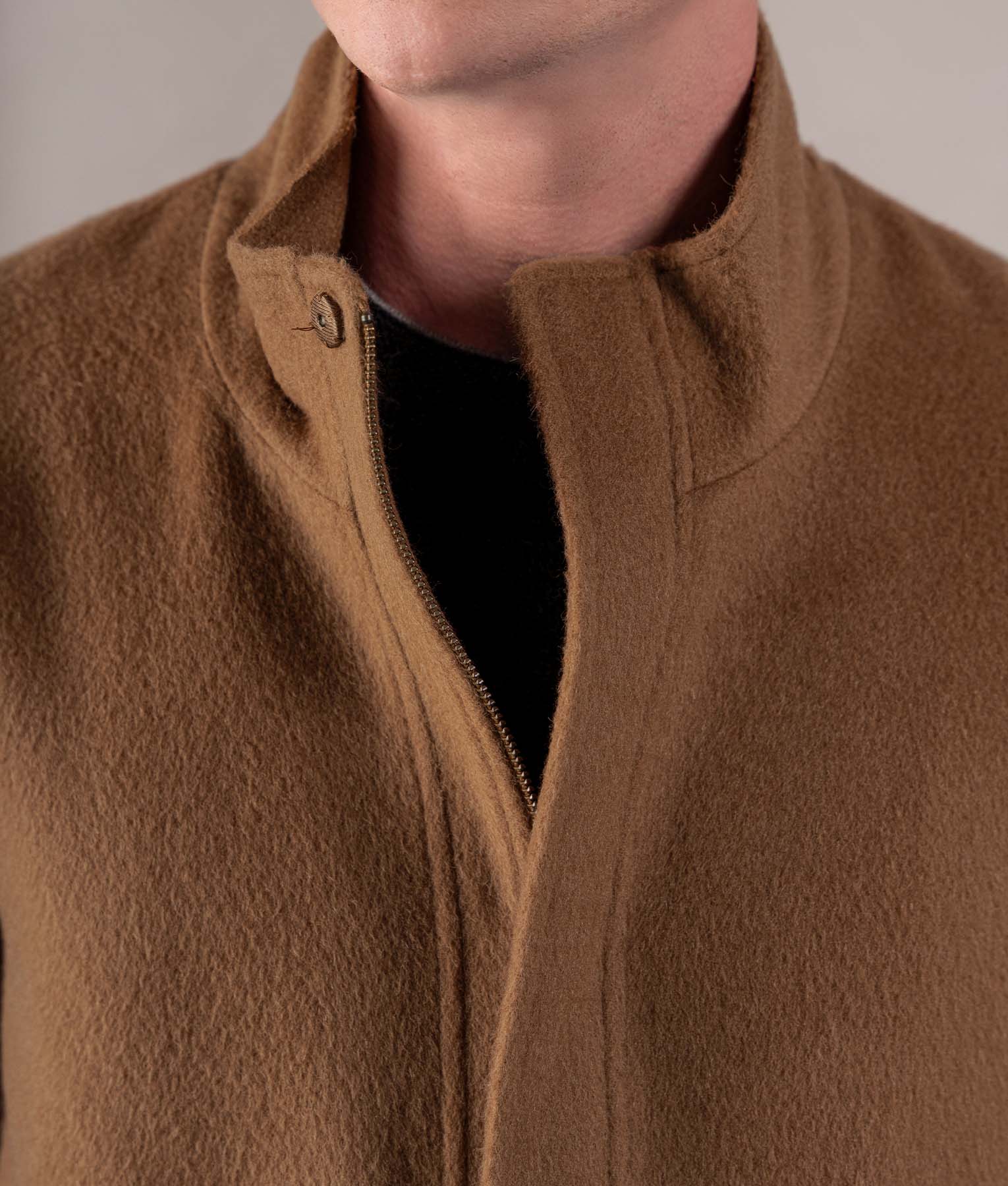 Men'S Easy Fit Cargo Coat - Toasted Coconut - Image 3