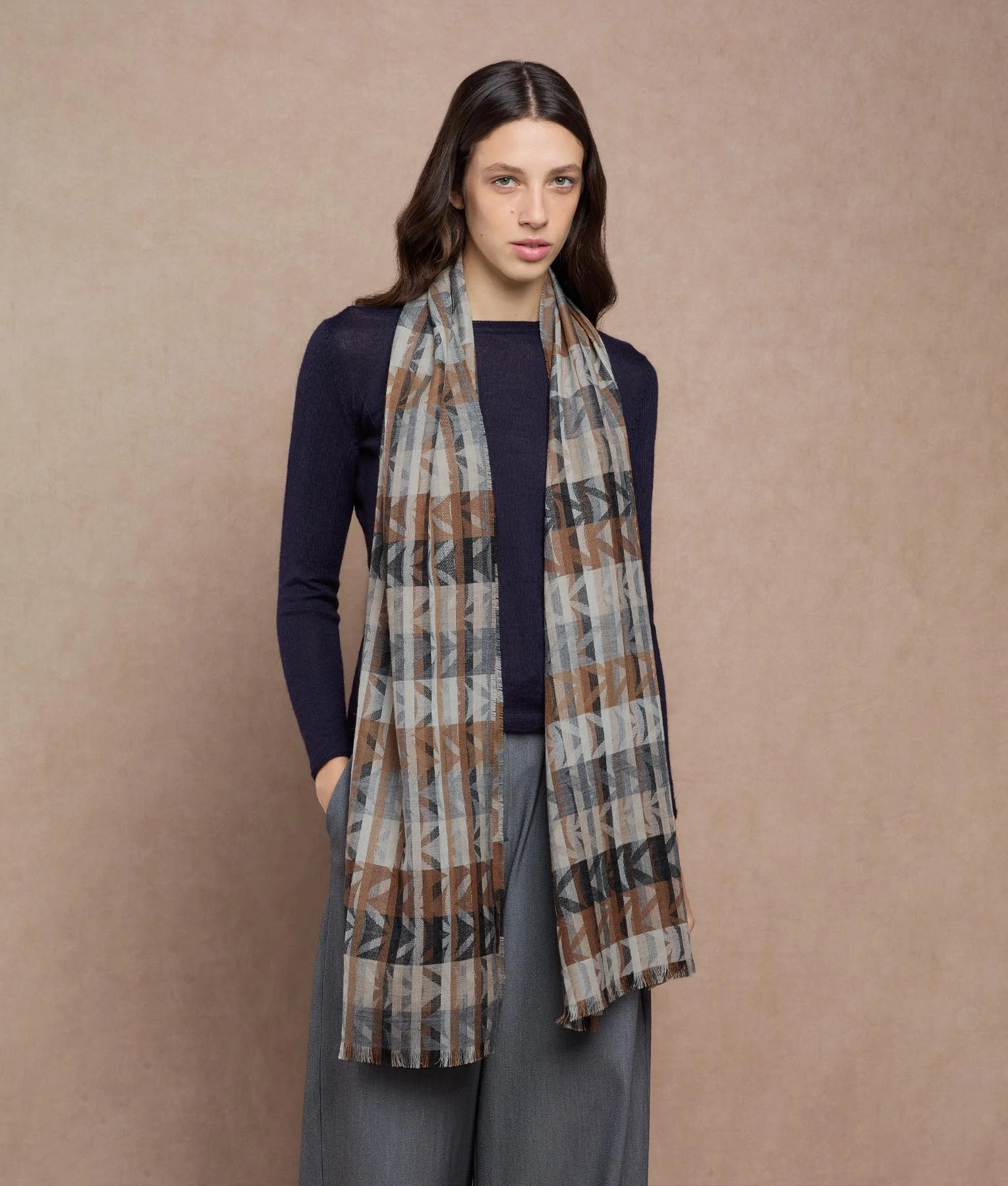 Nazca Layered Scarf - Image 2