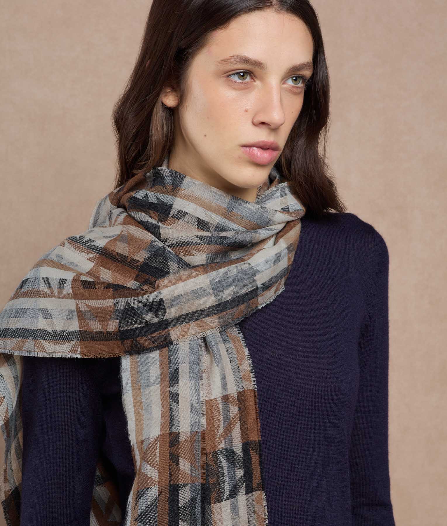 Nazca Layered Scarf - Image 3