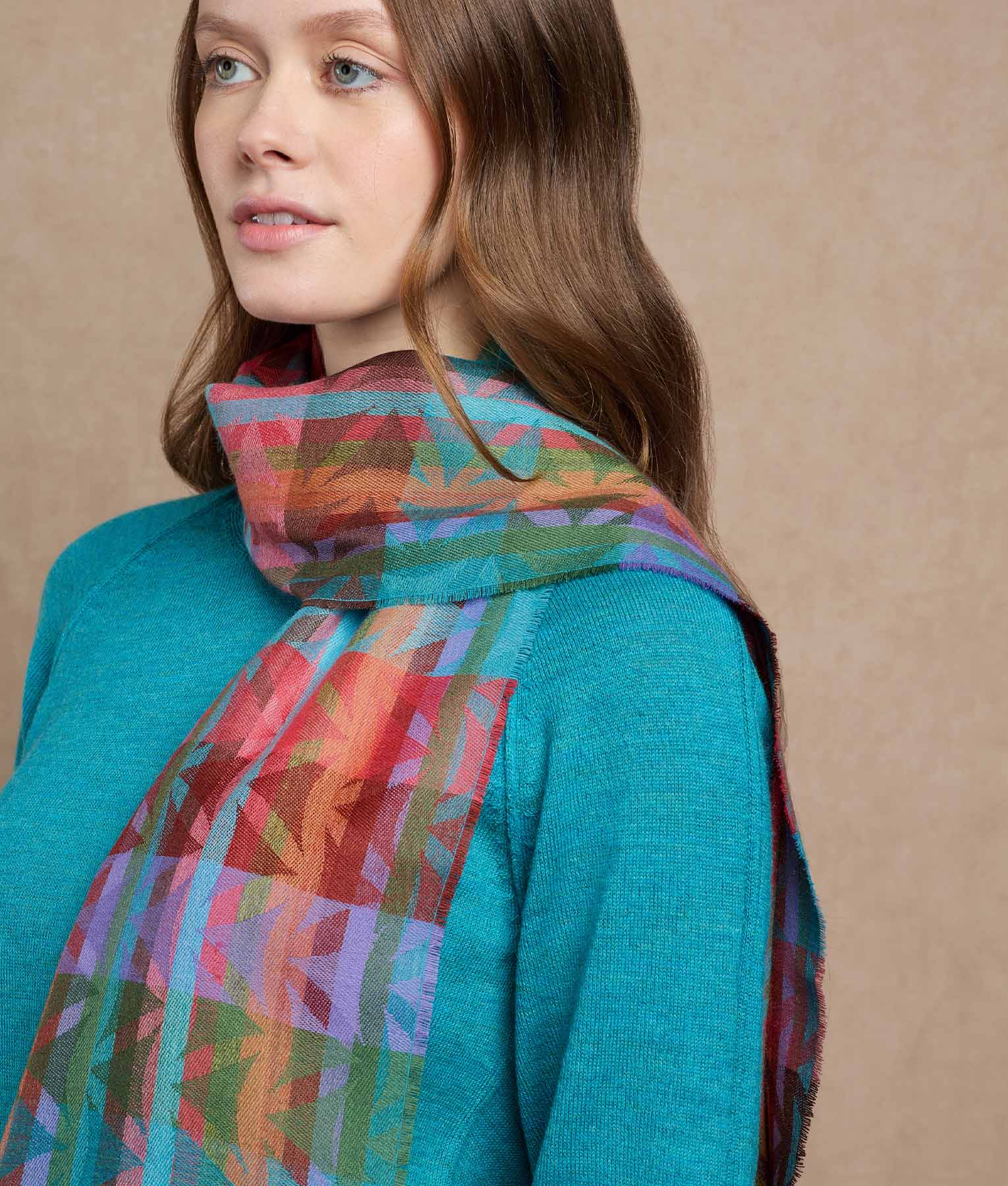 Nazca Layered Scarf - Image 4