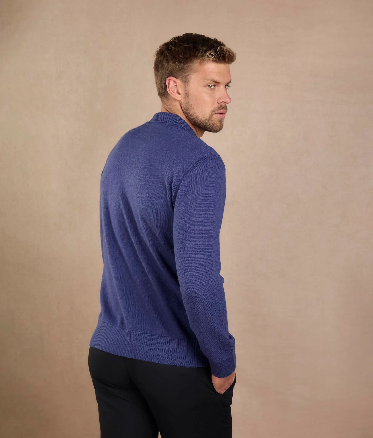 Orient Blue Cardigan - Image 3