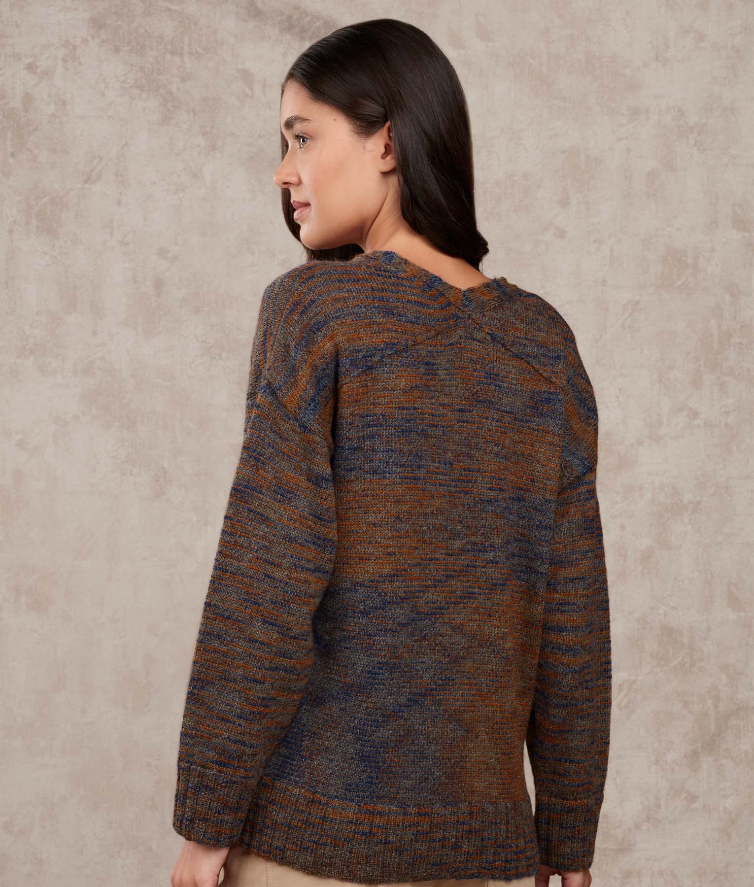 Oversized V Neck Sweater - Image 7