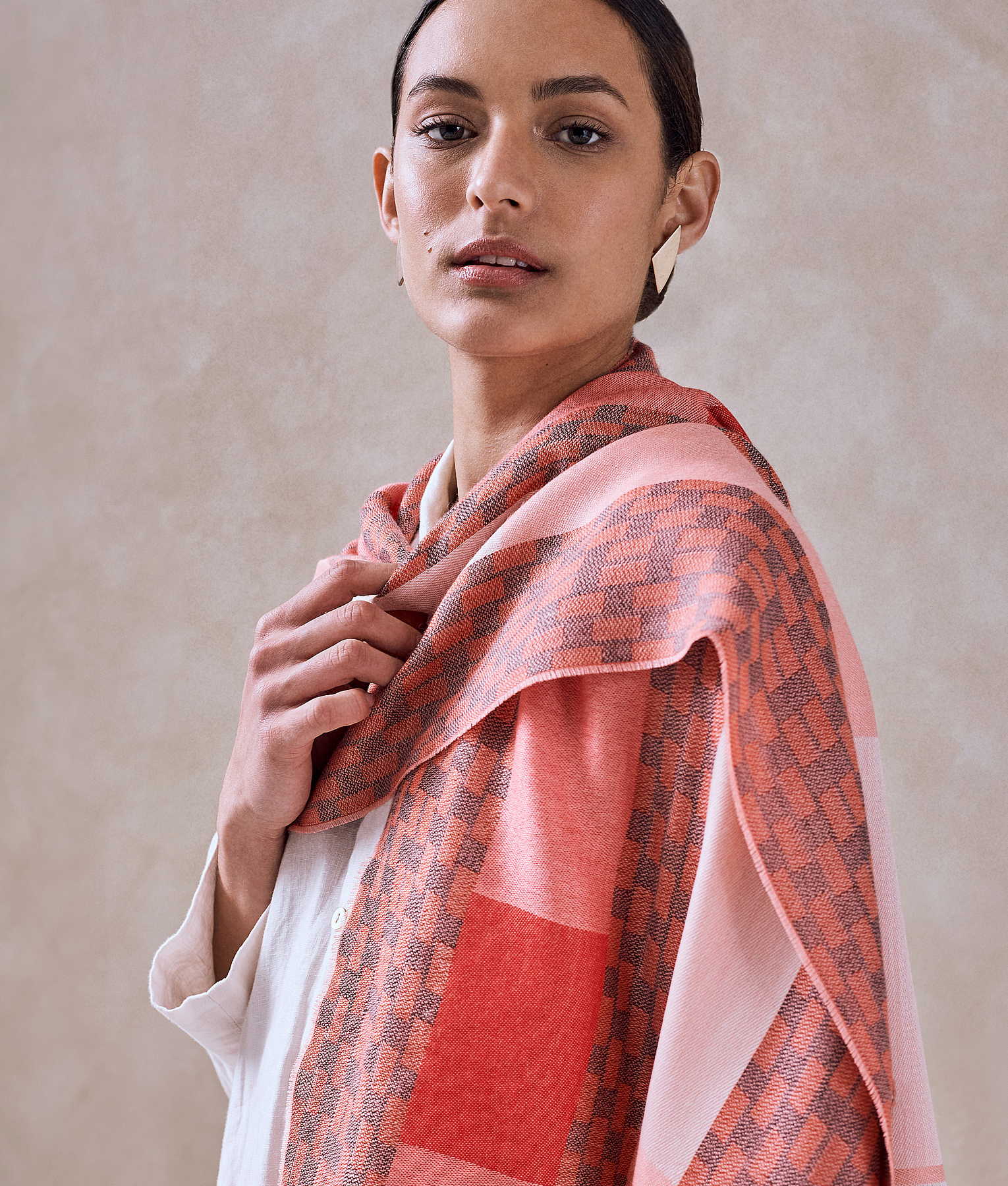 Parity Baby Alpaca & Silk Scarf - Image 4
