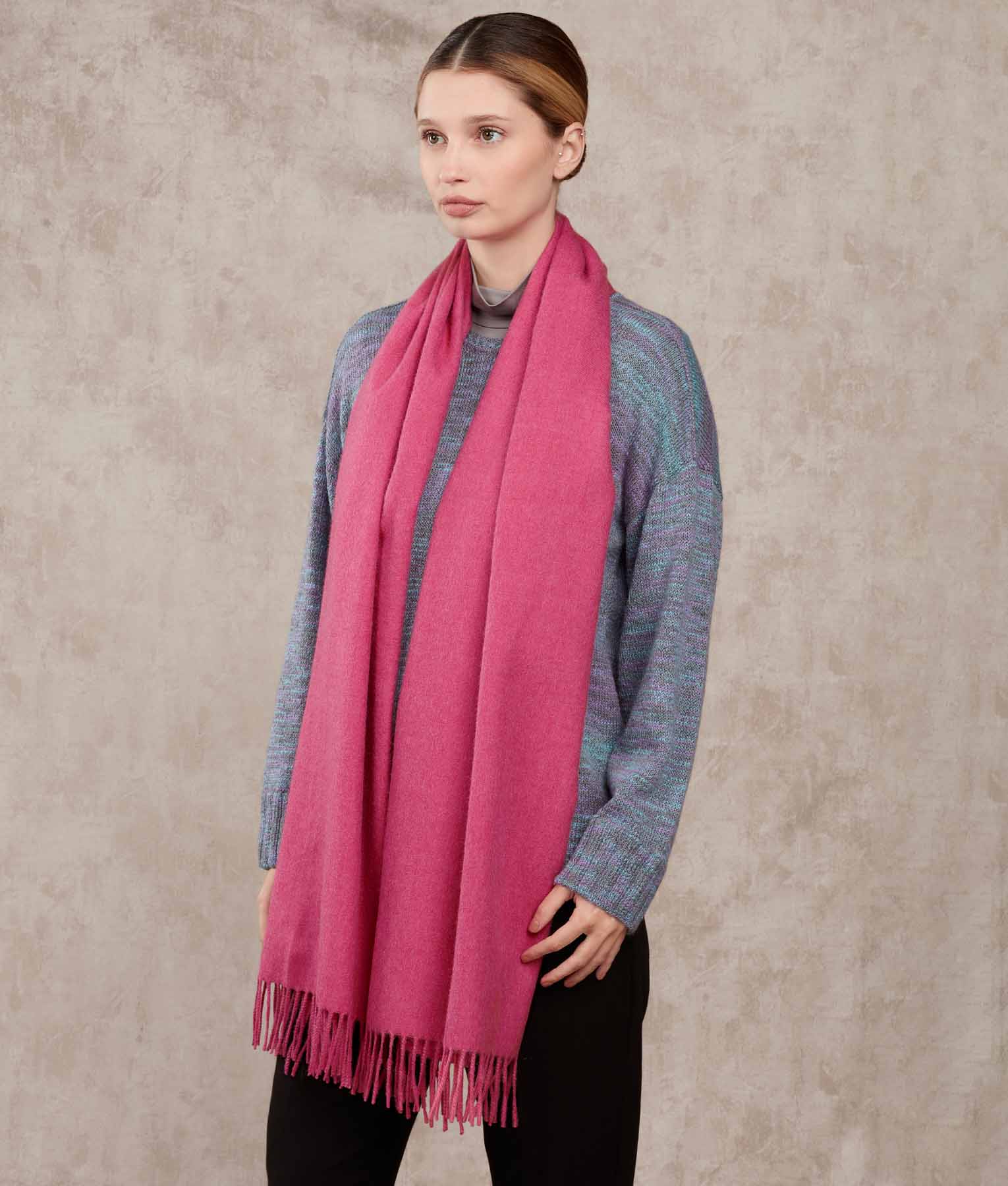 Premium Alpaca Brushed Shawl - Image 6