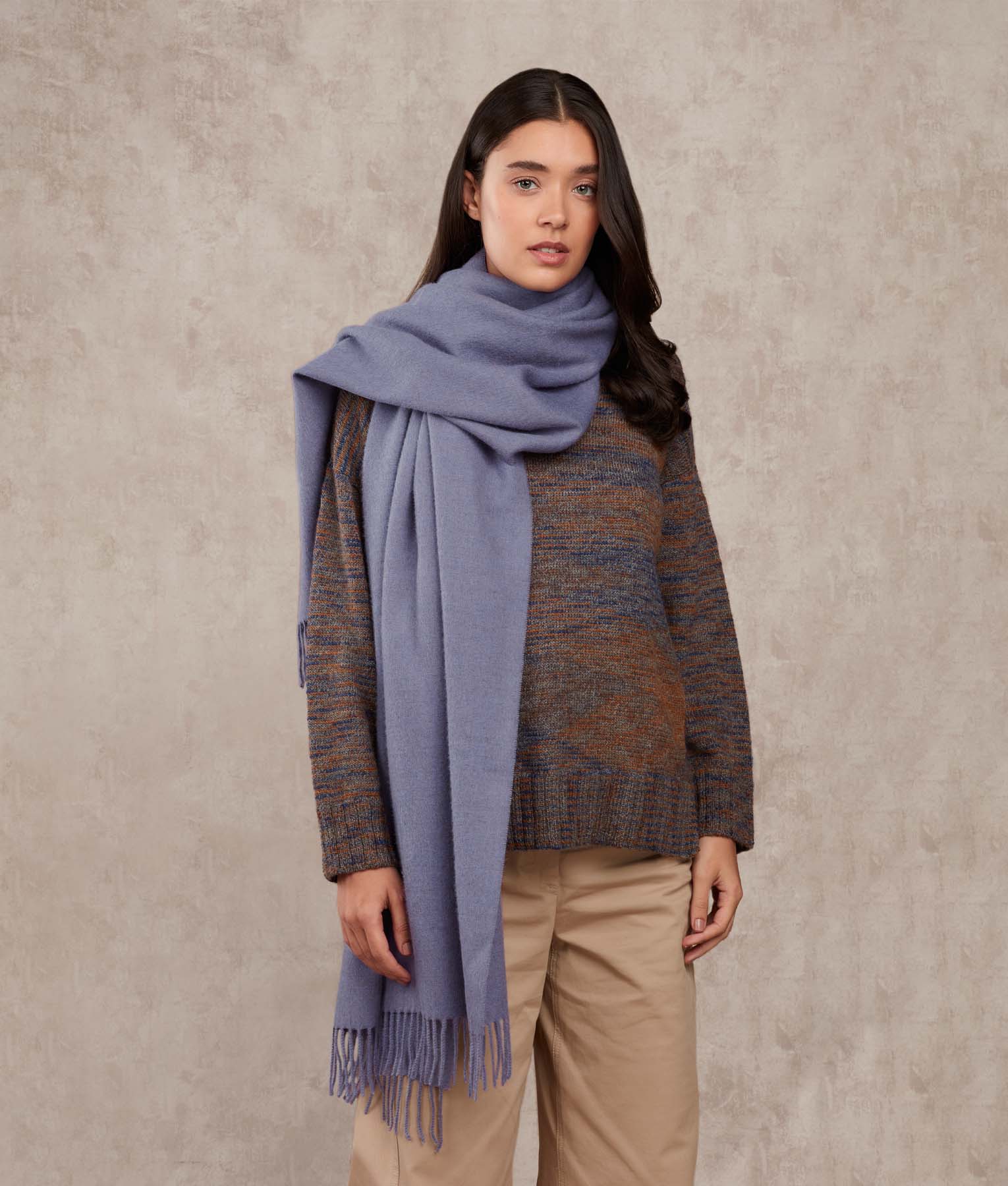 Premium Alpaca Brushed Shawl - Image 7