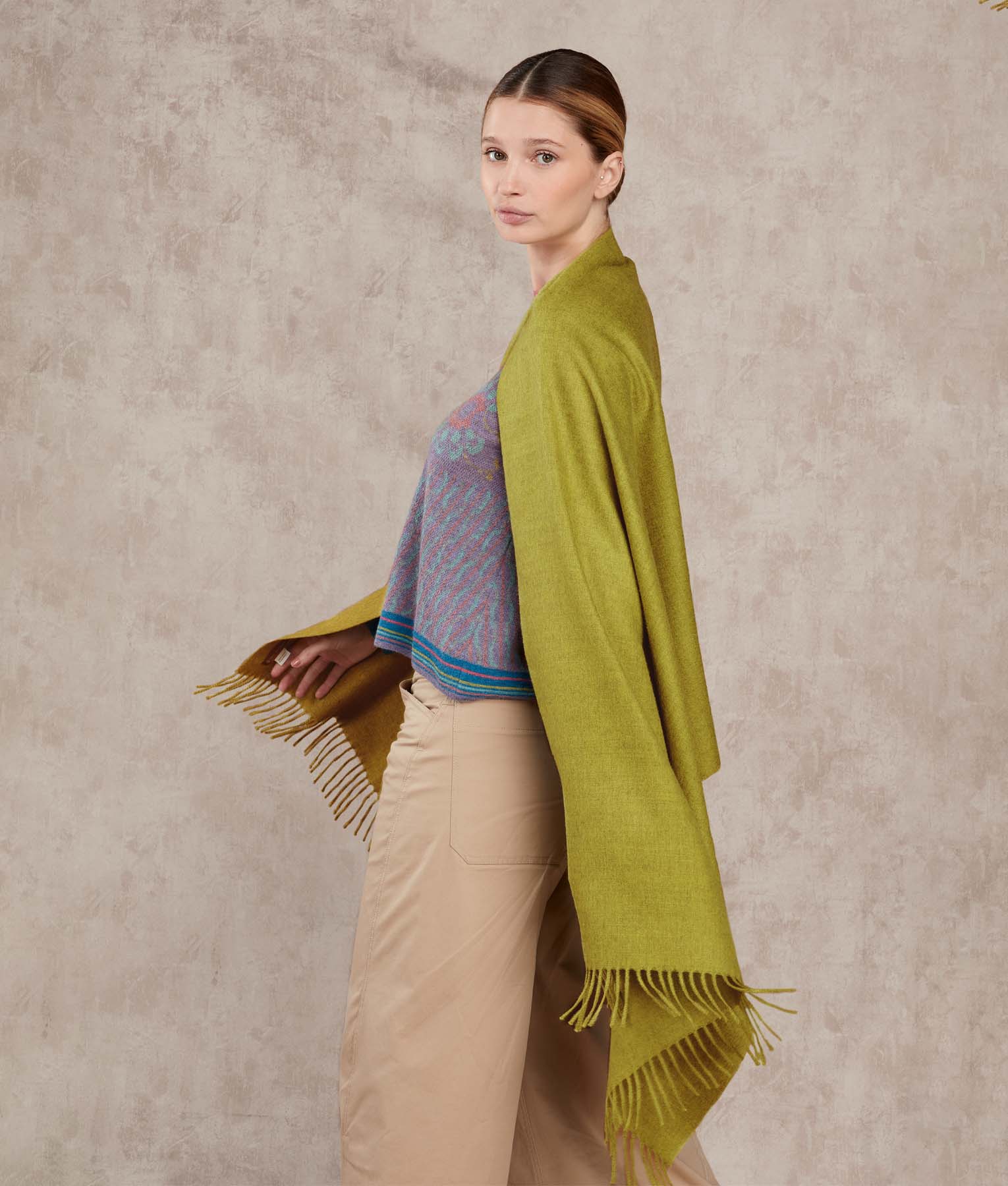 Premium Alpaca Brushed Shawl - Image 9