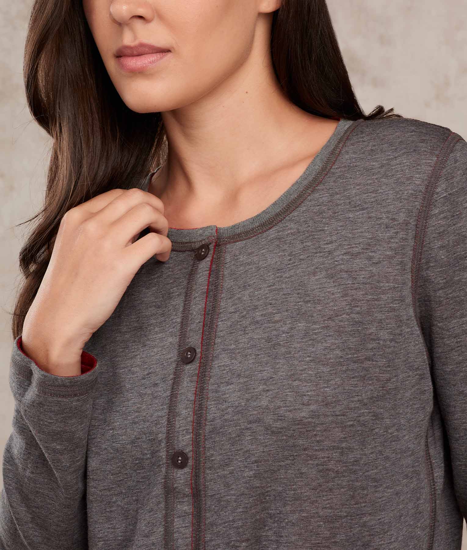 Reversible Crew Basic Cardigan - Image 11