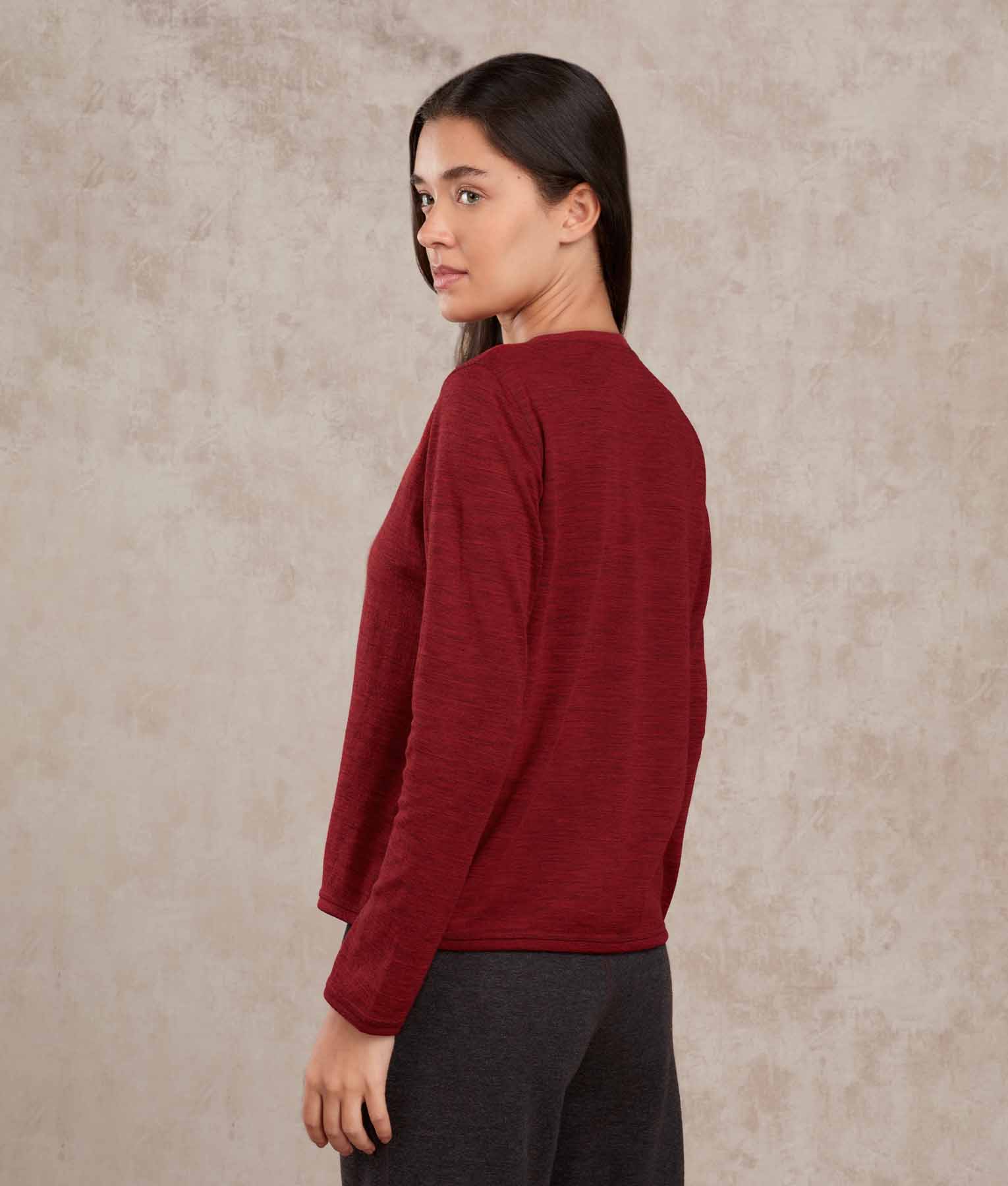 Reversible Crew Basic Cardigan - Image 7
