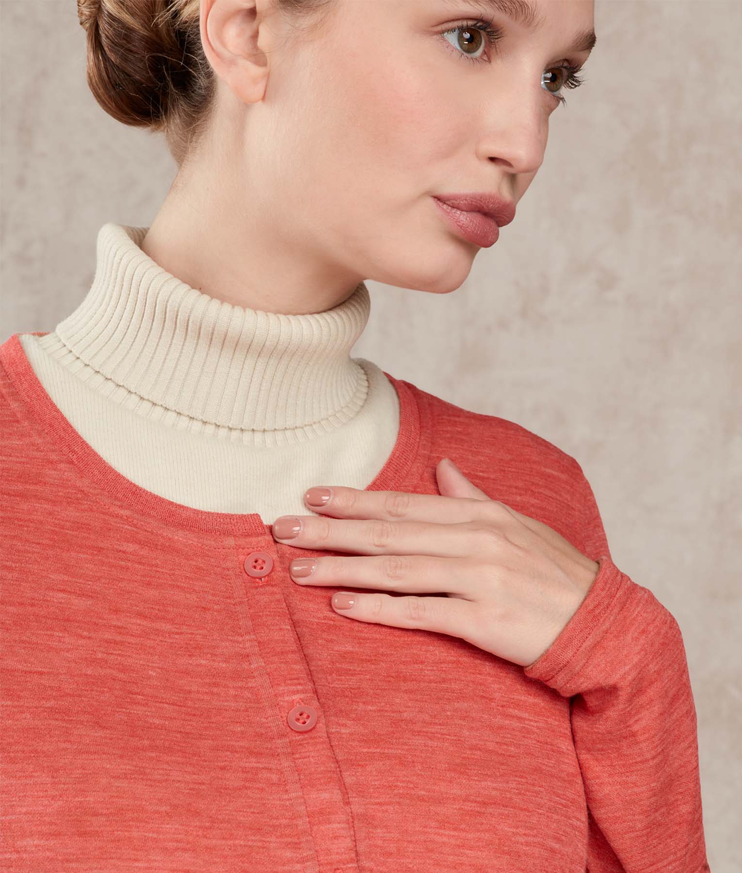 Reversible Crew Basic Cardigan - Image 4