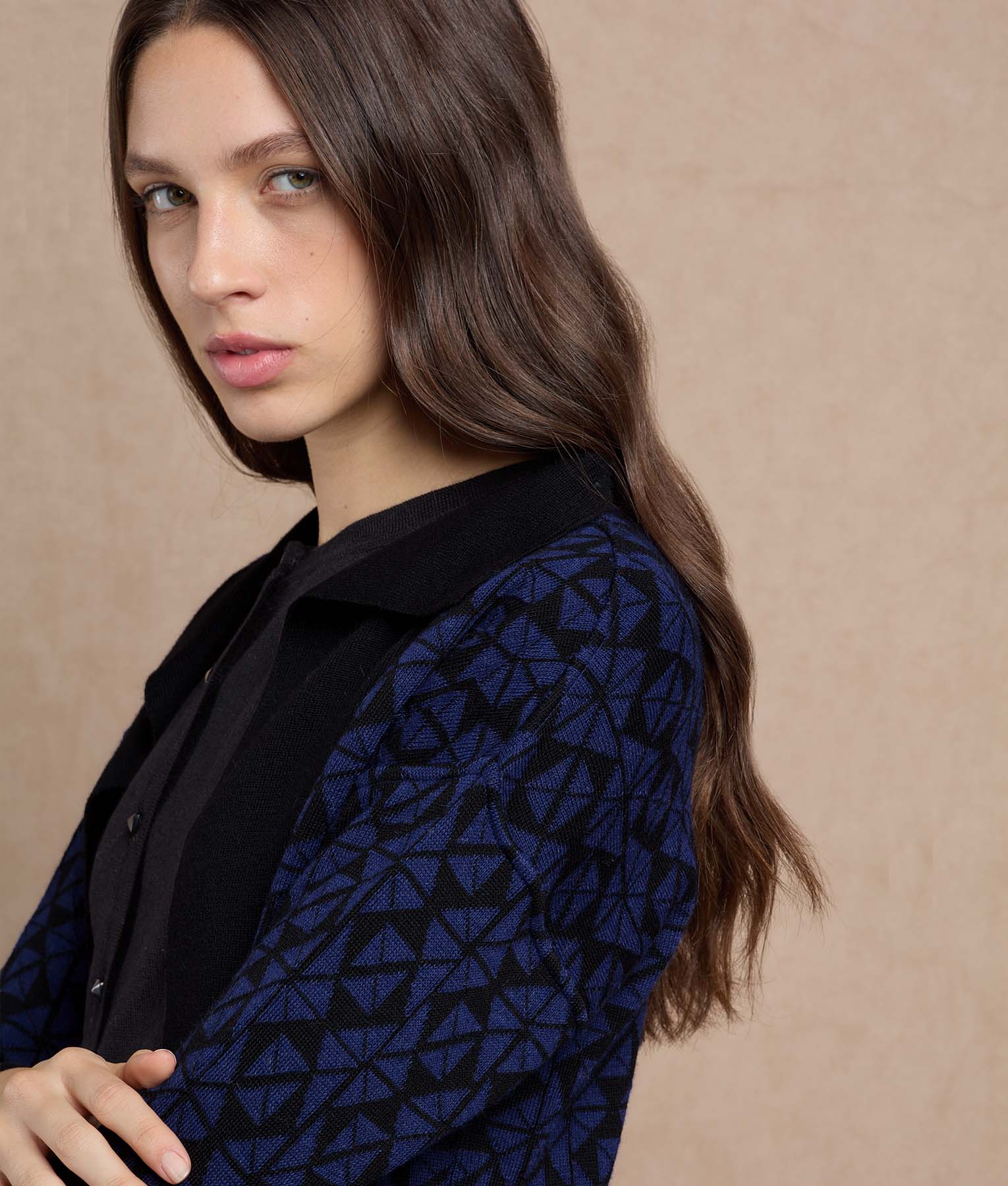 Reversible Long Cardigan - Image 8